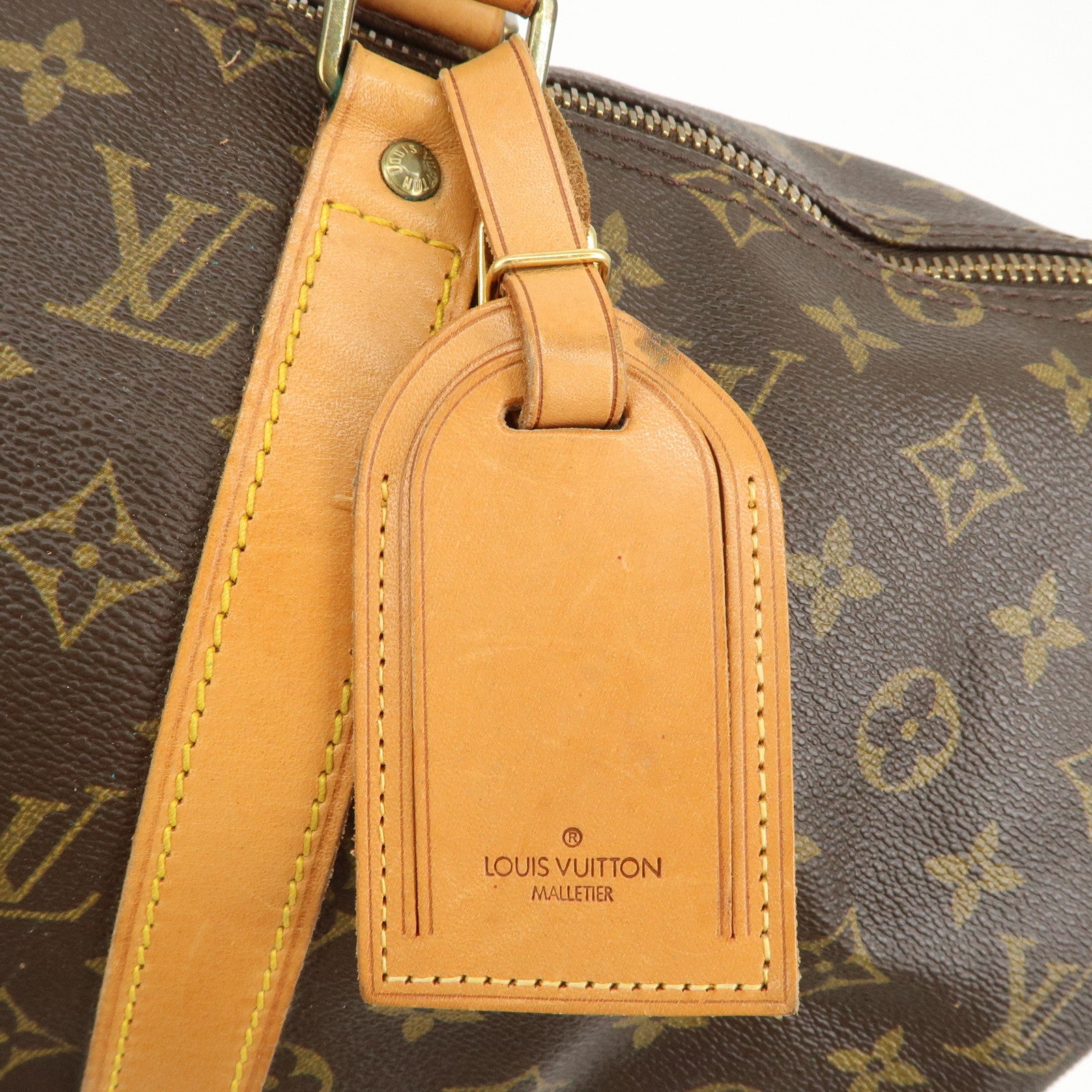 Louis Vuitton Monogram Keep All 50 MALLTIER Boston Bag Brown M41426 Used