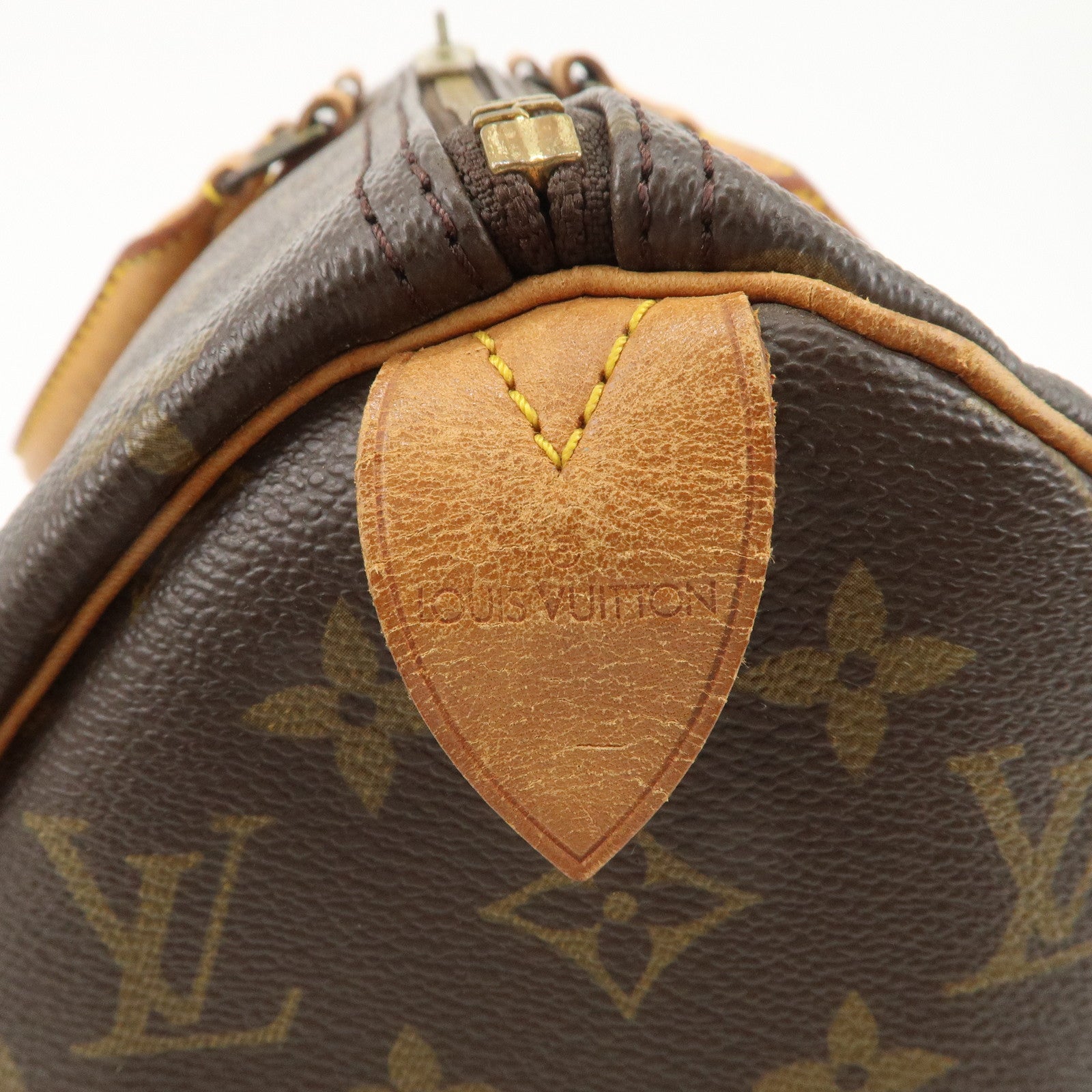 Louis Vuitton Monogram Keep All 45 Boston Bag Brown M41428 Used