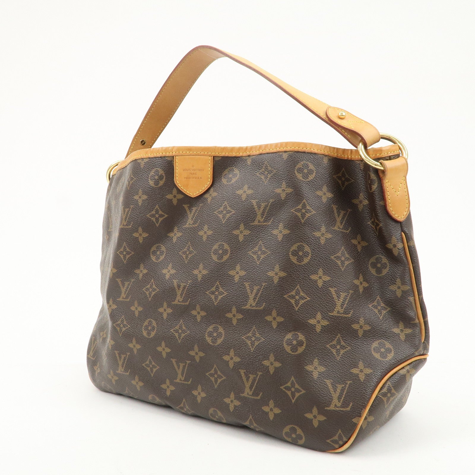 Louis Vuitton Monogram Delightful PM Shoulder Brown Shoulder Bag M40352 Used