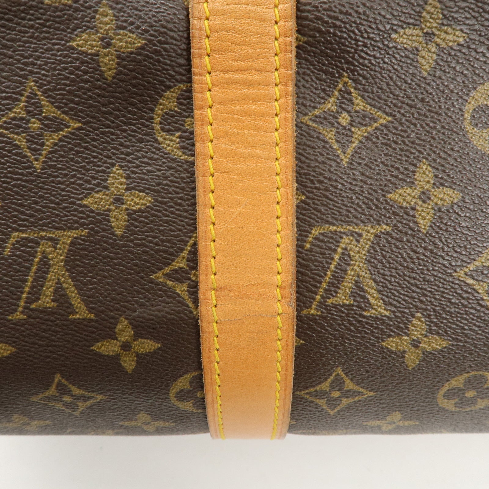 Louis Vuitton Monogram Keep All 50 MALLTIER Boston Bag Brown M41426 Used