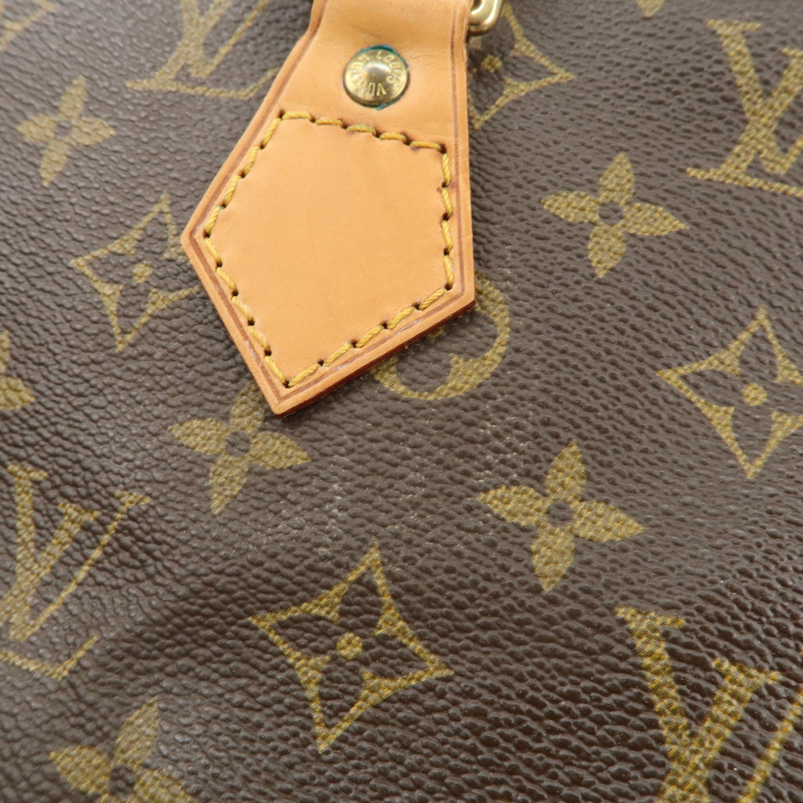 Louis Vuitton Monogram Alma PM Hand Bag Brown M51130 Used