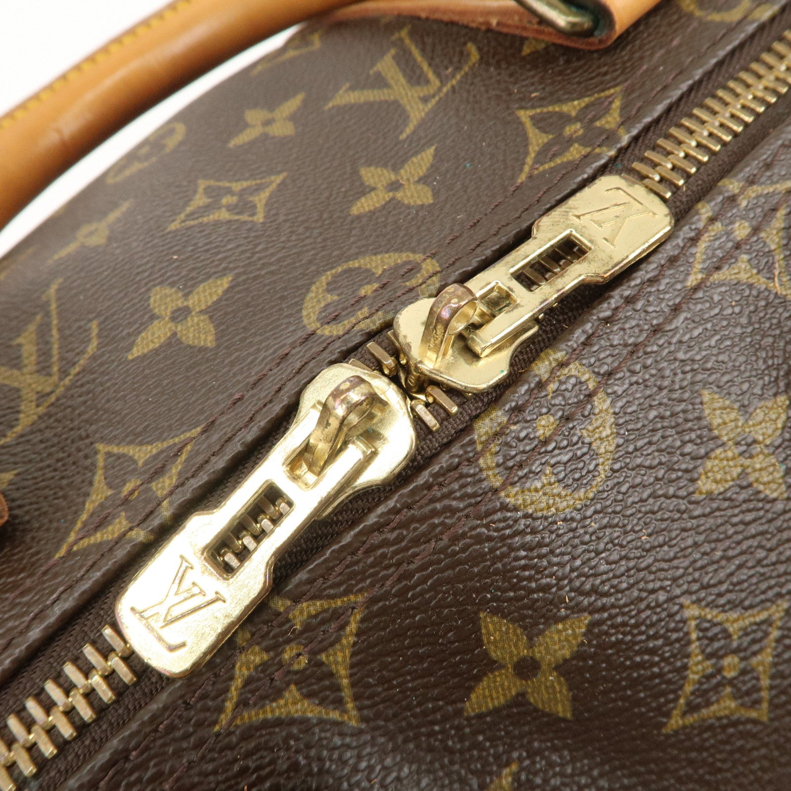 Louis Vuitton Monogram Keep All 50 MALLTIER Boston Bag Brown M41426 Used