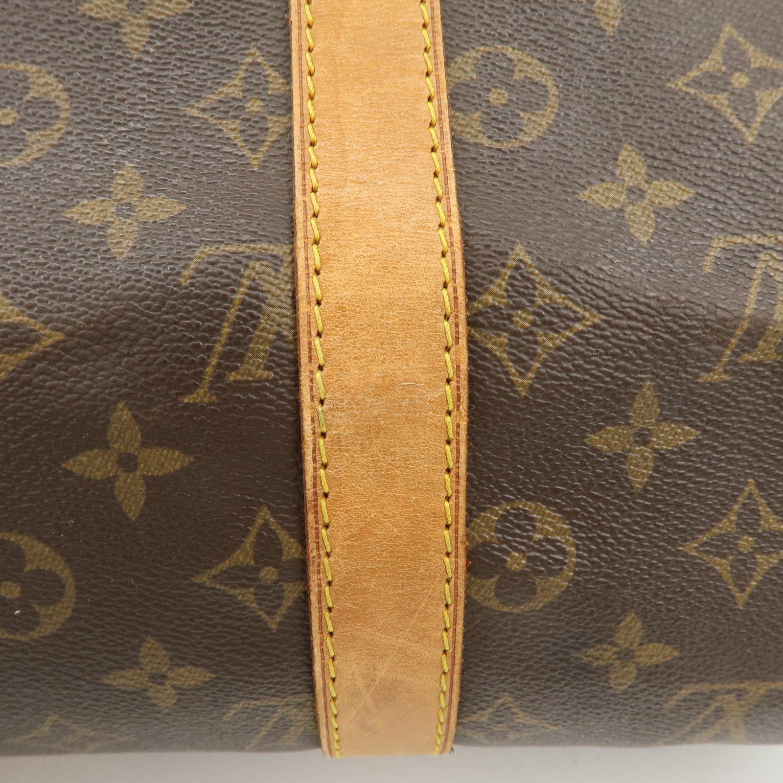 Louis Vuitton Monogram Keep All 45 Boston Bag Brown M41428 Used