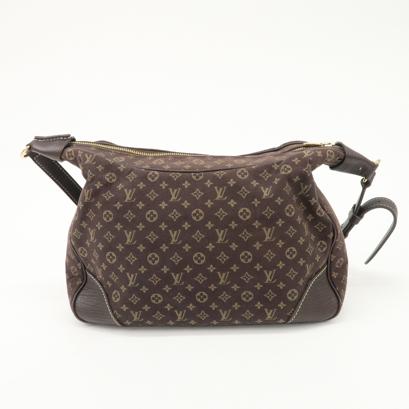 Louis Vuitton Monogram Mini Lin Boulogne Shoulder Bag Ebene M95225