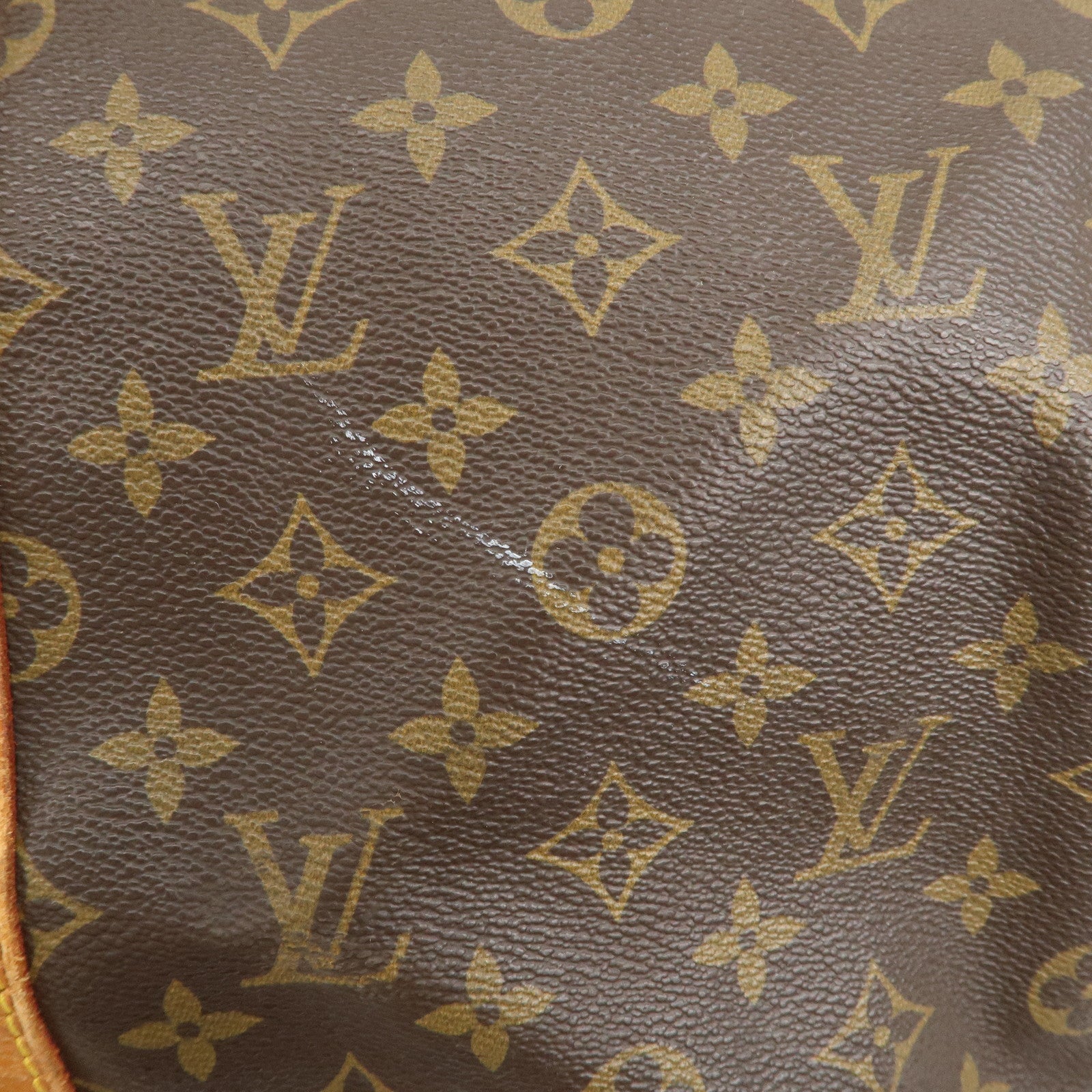 Louis Vuitton Monogram Keep All Bandouliere 50 Boston Bag M41416 Used