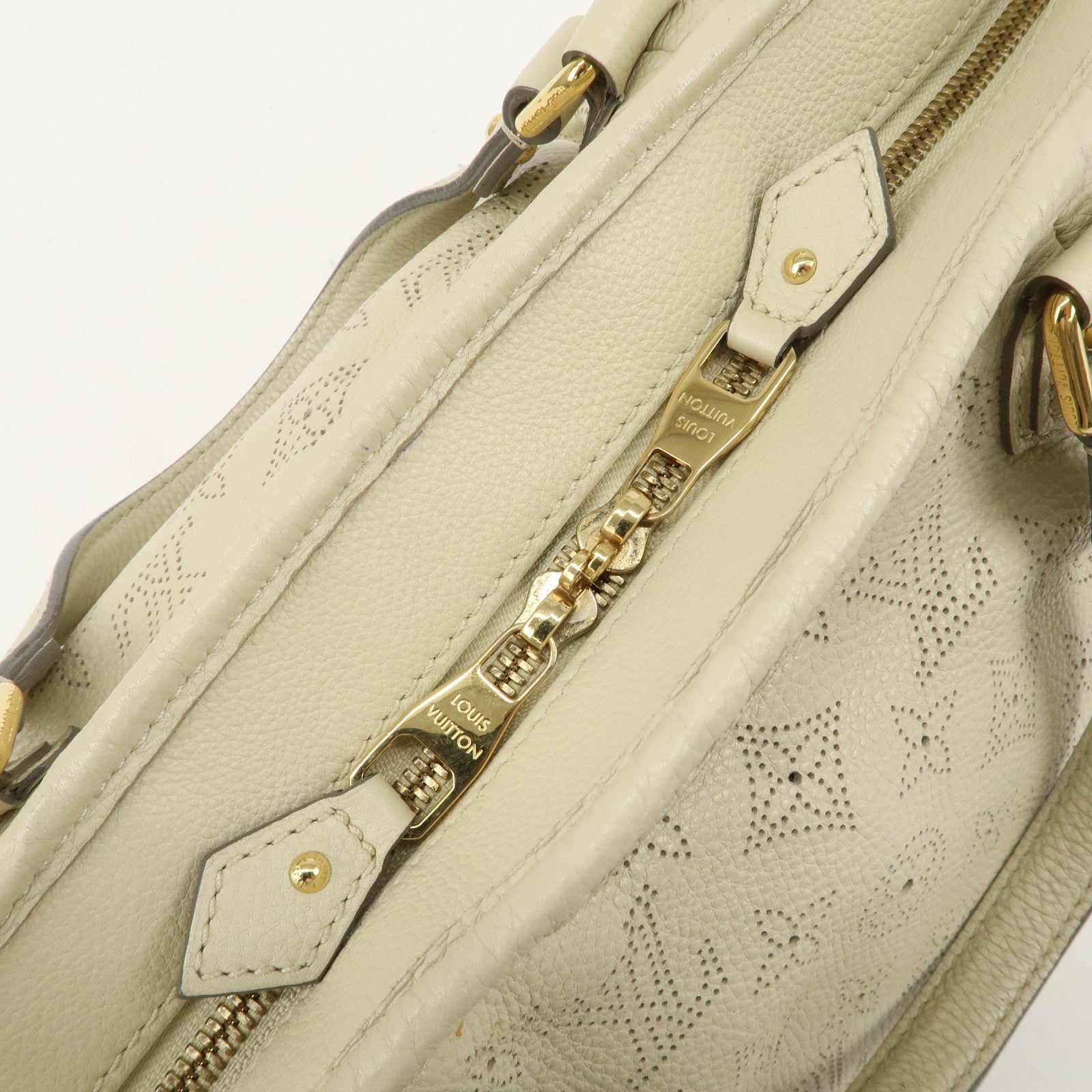 Louis Vuitton Monogram Mahina Stella PM 2Way Shoulder Bag Blanc M93067 Used