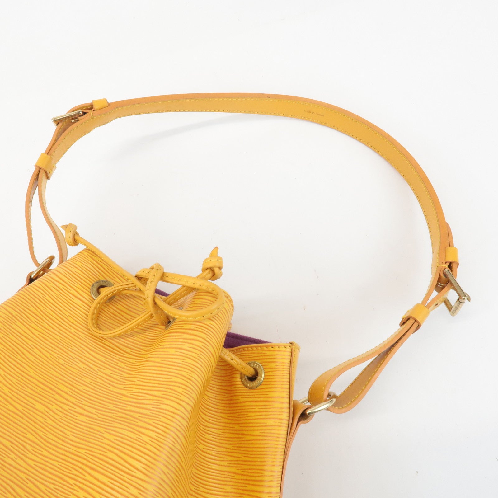 Louis Vuitton Epi Leather Noe Shoulder Bag Tassili Yellow M44009