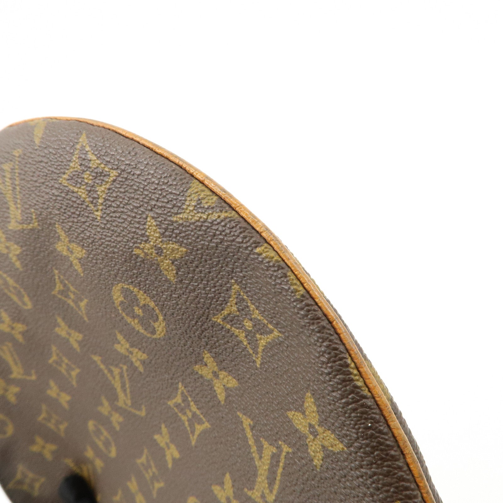 Louis Vuitton Monogram Canvas Leather Racket Case Brown