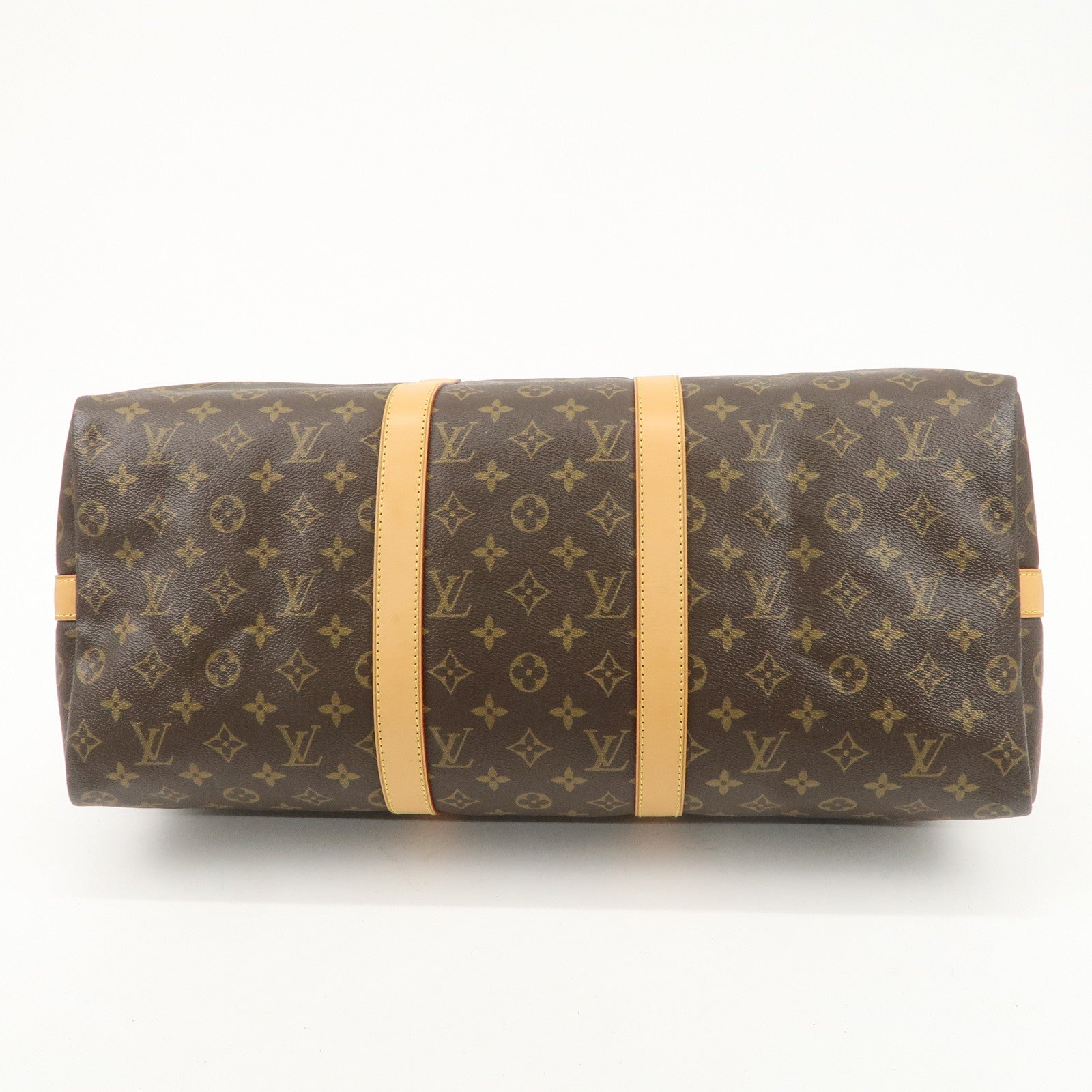 Louis Vuitton Monogram Keep All Bandouliere 50 Boston Bag M41416 Used