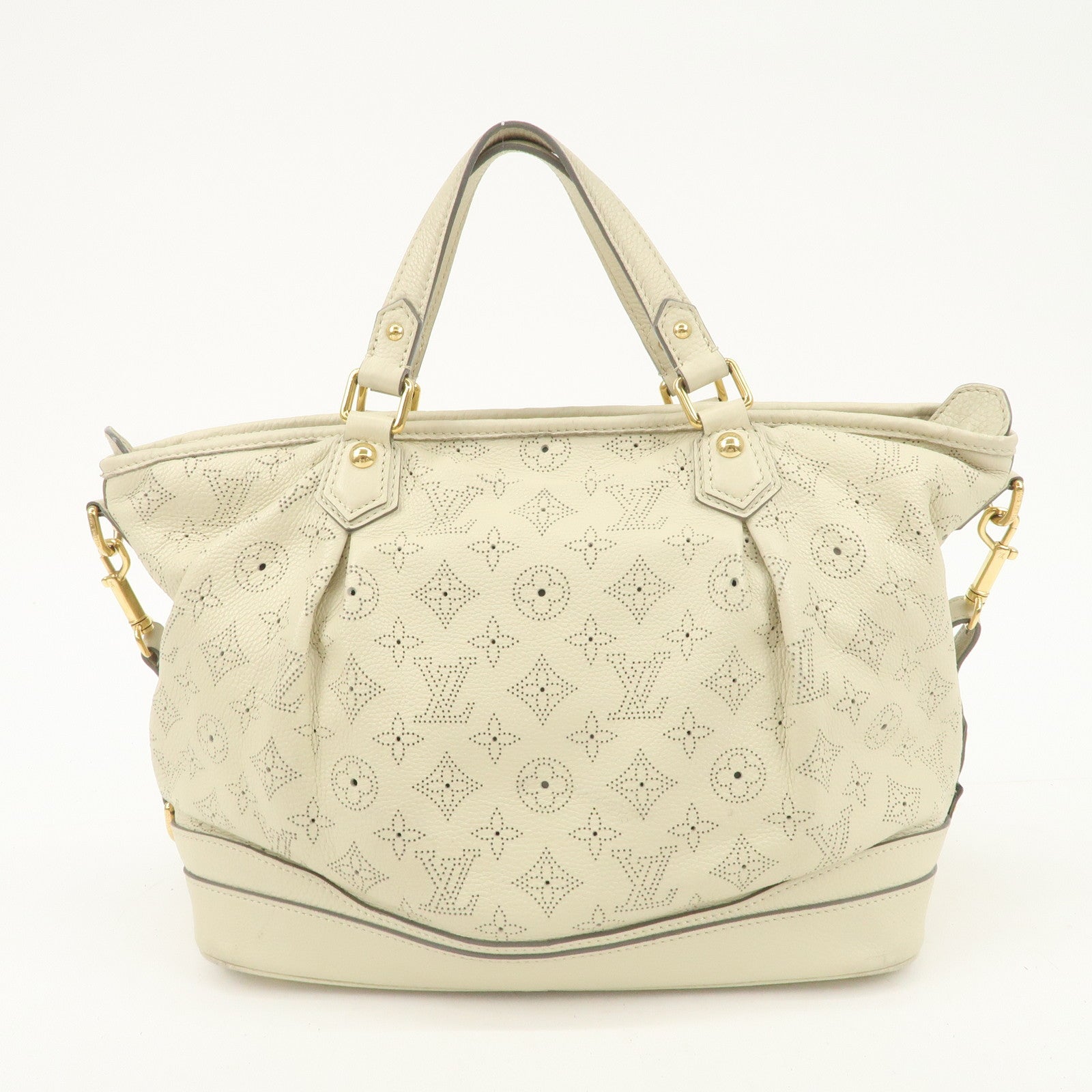 Louis Vuitton Monogram Mahina Stella PM 2Way Shoulder Bag Blanc M93067 Used