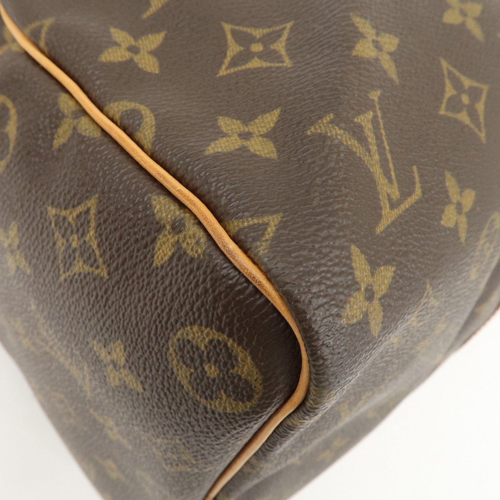 Louis Vuitton Monogram Keep All 45 Boston Bag Brown M41428 Used