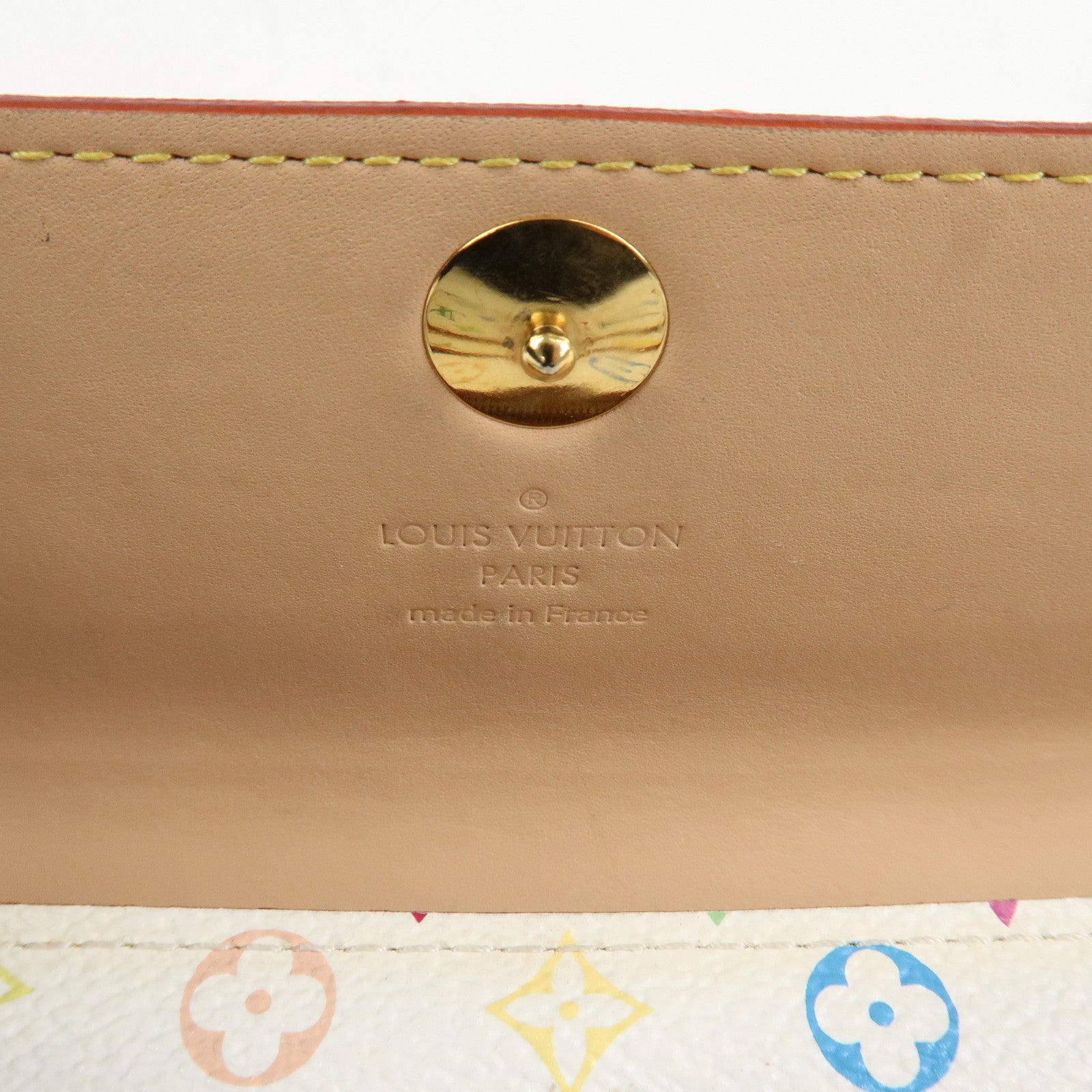 Louis Vuitton Monogram Multicolor Portefeuille Sarah Wallet M93532 Used