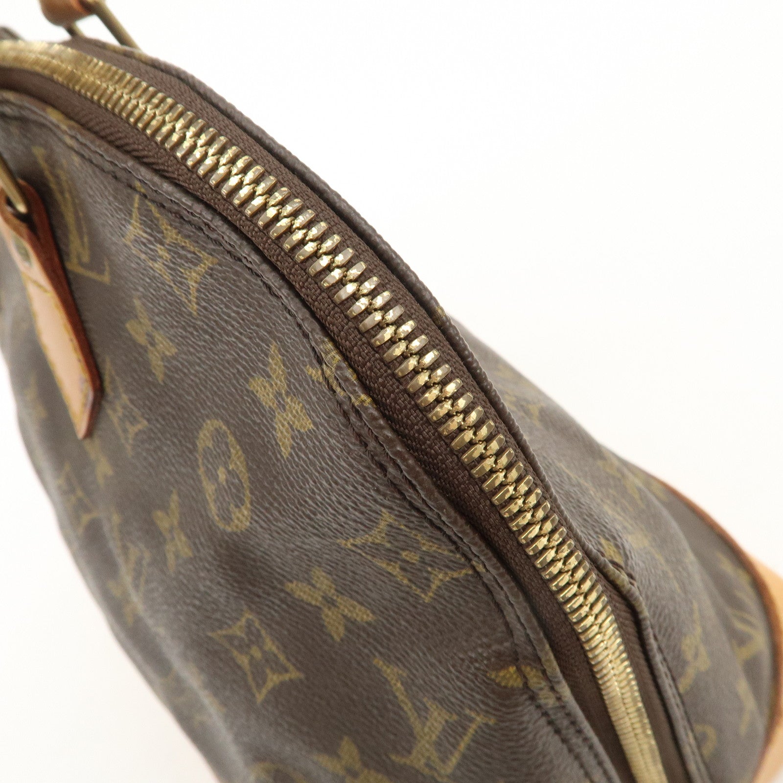 Louis Vuitton Monogram Alma PM Hand Bag Brown M51130 Used