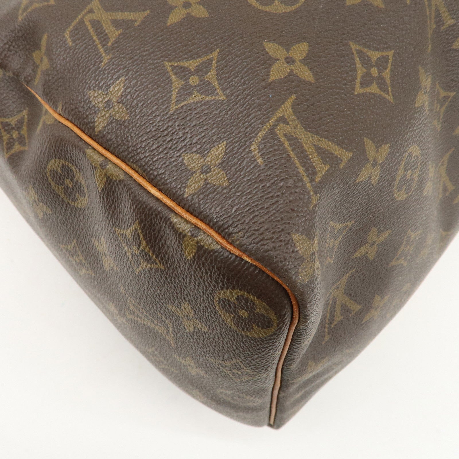 Louis Vuitton Monogram Keep All 45 Boston Bag Brown M41428 Used