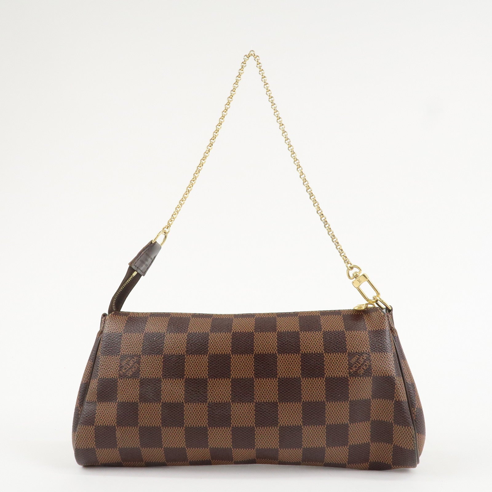 Louis Vuitton Damier Eva 2Way Hand Bag Shoulder Bag Damier Ebene N55213 Used