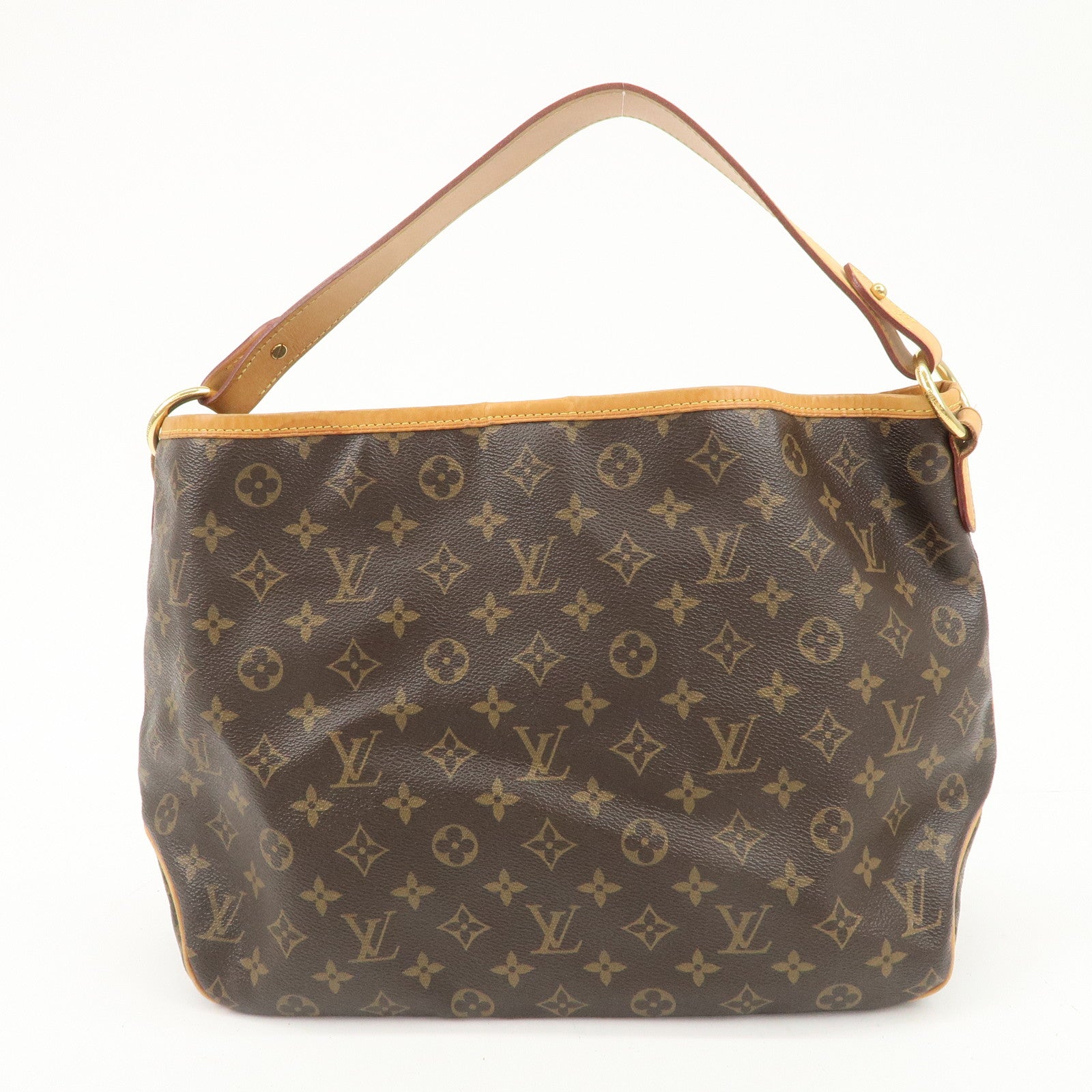 Louis Vuitton Monogram Delightful PM Shoulder Brown Shoulder Bag M40352 Used