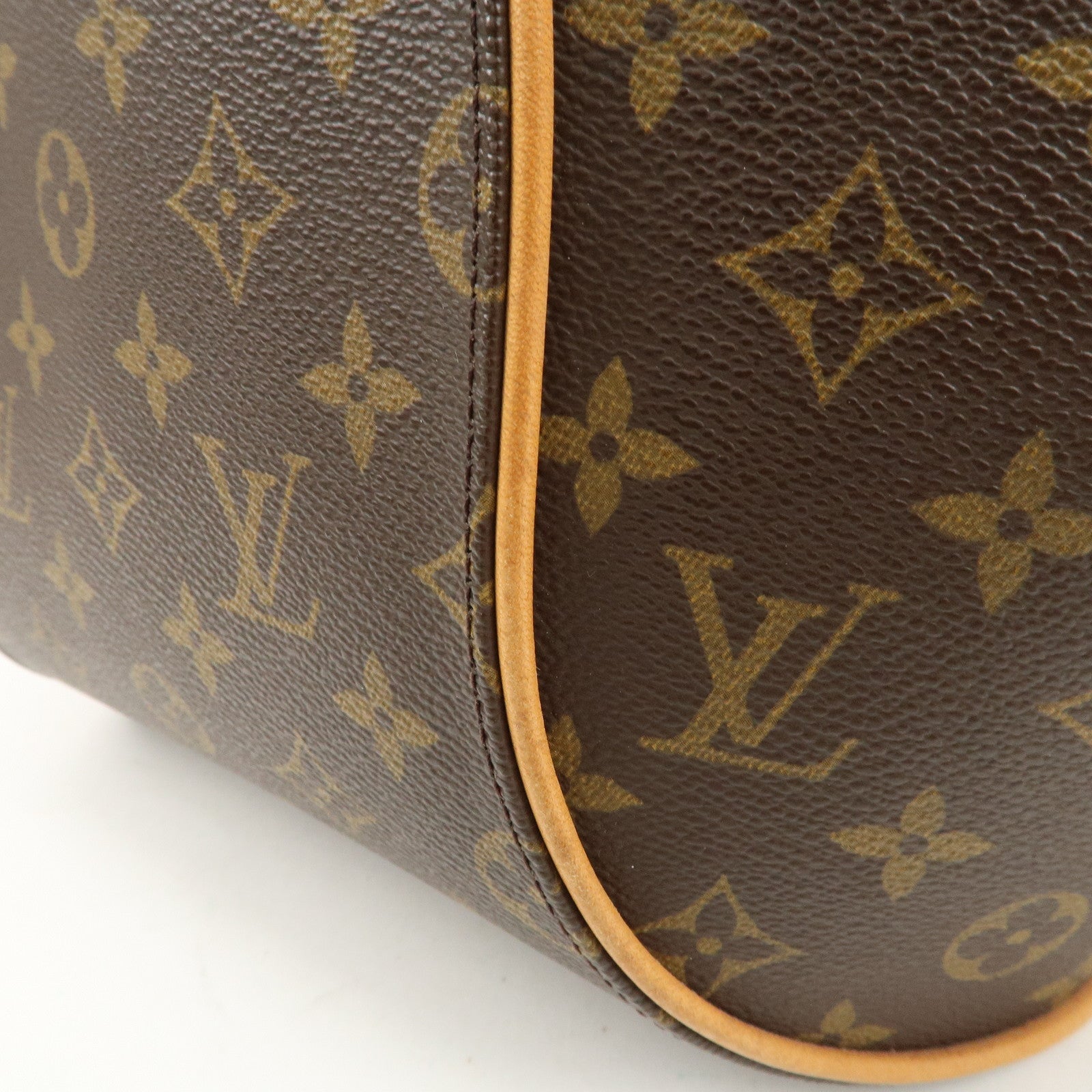 Louis Vuitton Monogram Ellipse MM Hand Bag Brown M51126 Used