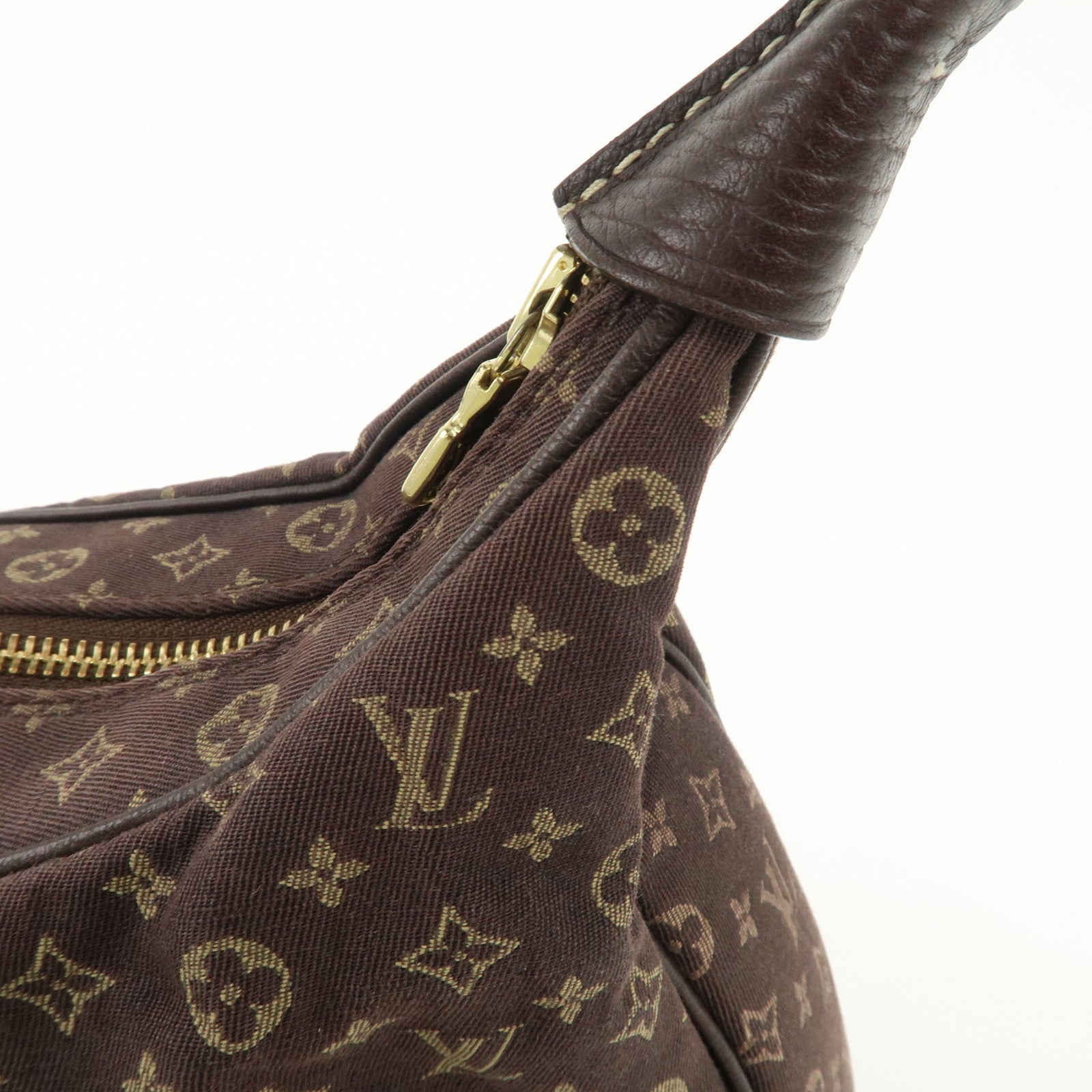 Louis Vuitton Monogram Mini Lin Boulogne Shoulder Bag Ebene M95225