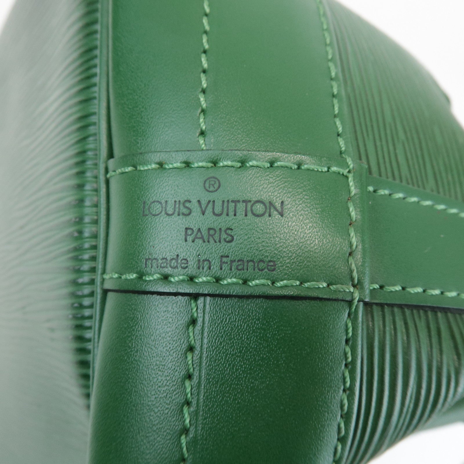 Louis Vuitton Epi Petit Noe Leather Shoulder Bag Borneo Green M44104