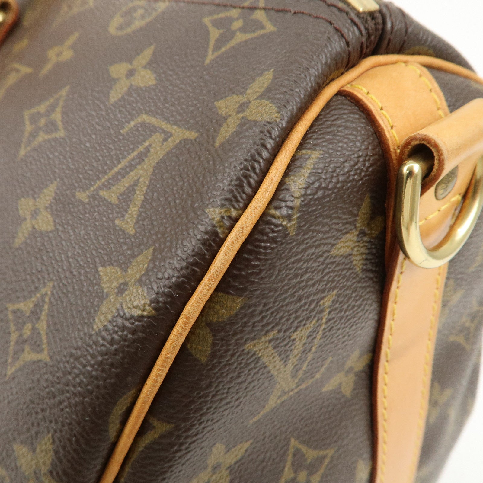 Louis Vuitton Monogram Keep All Bandouliere 45 Boston Bag M41418 Used