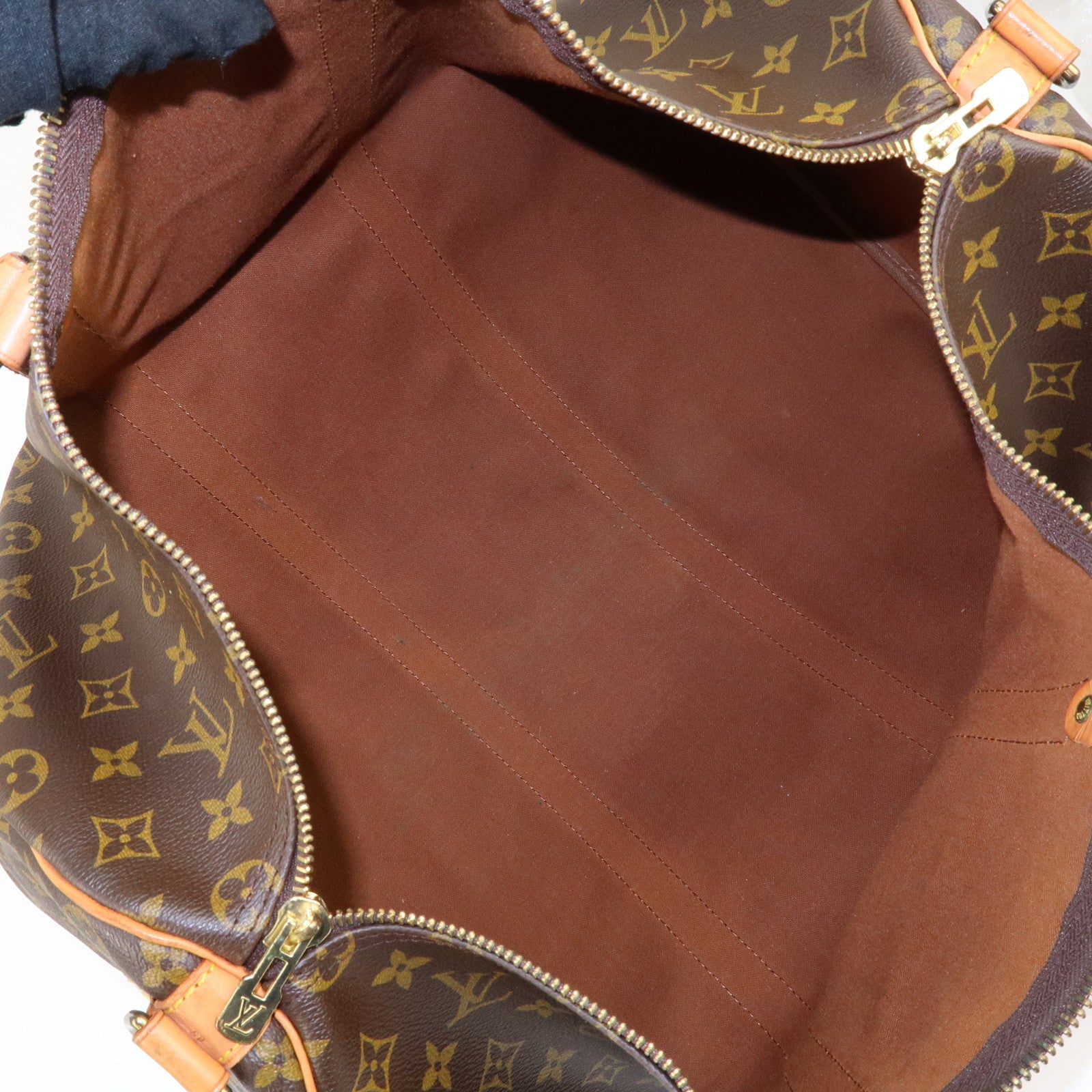 Louis Vuitton Monogram Keep All Bandouliere 50 Boston Bag M41416 Used