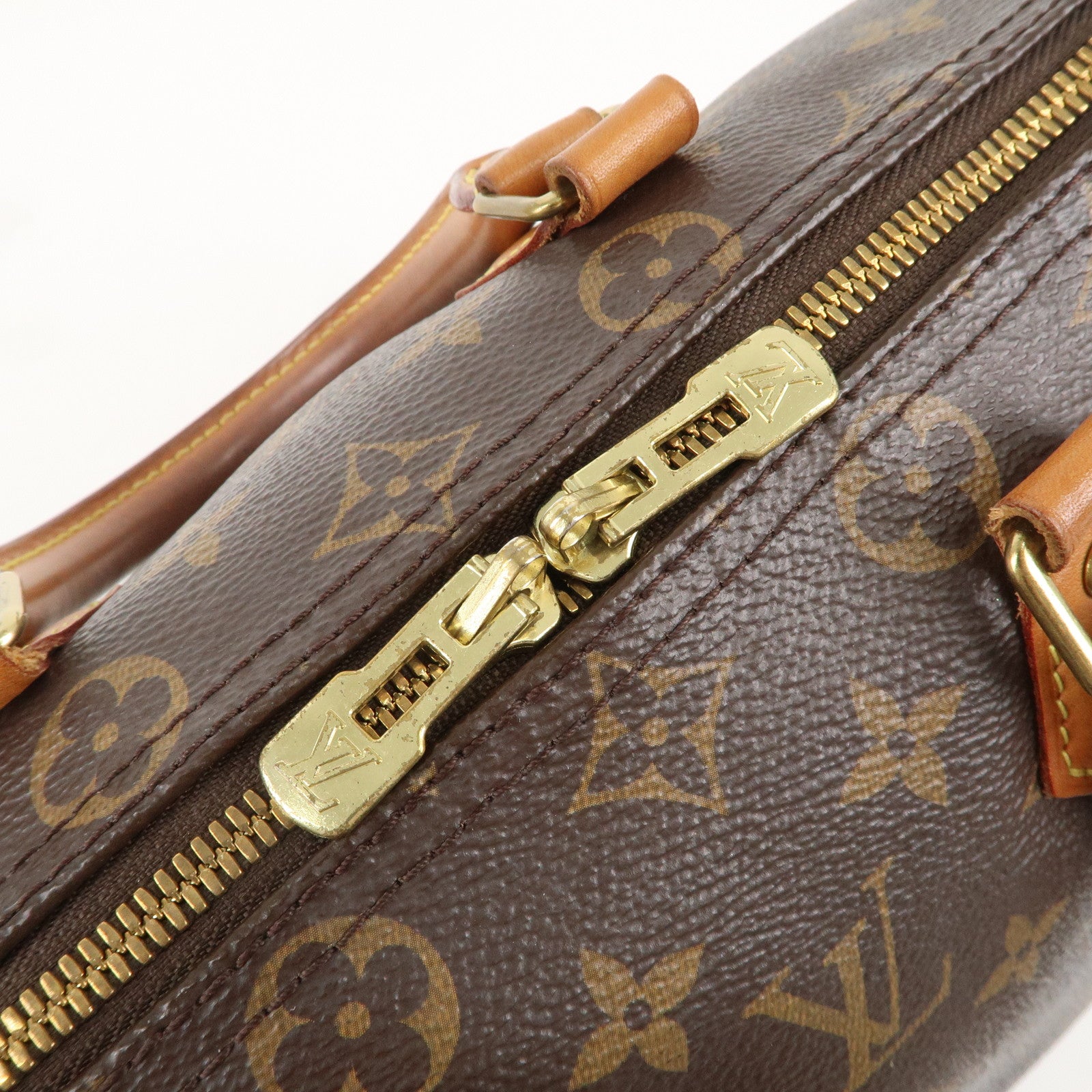 Louis Vuitton Monogram Speedy Bandouliere 25 Brown M41113