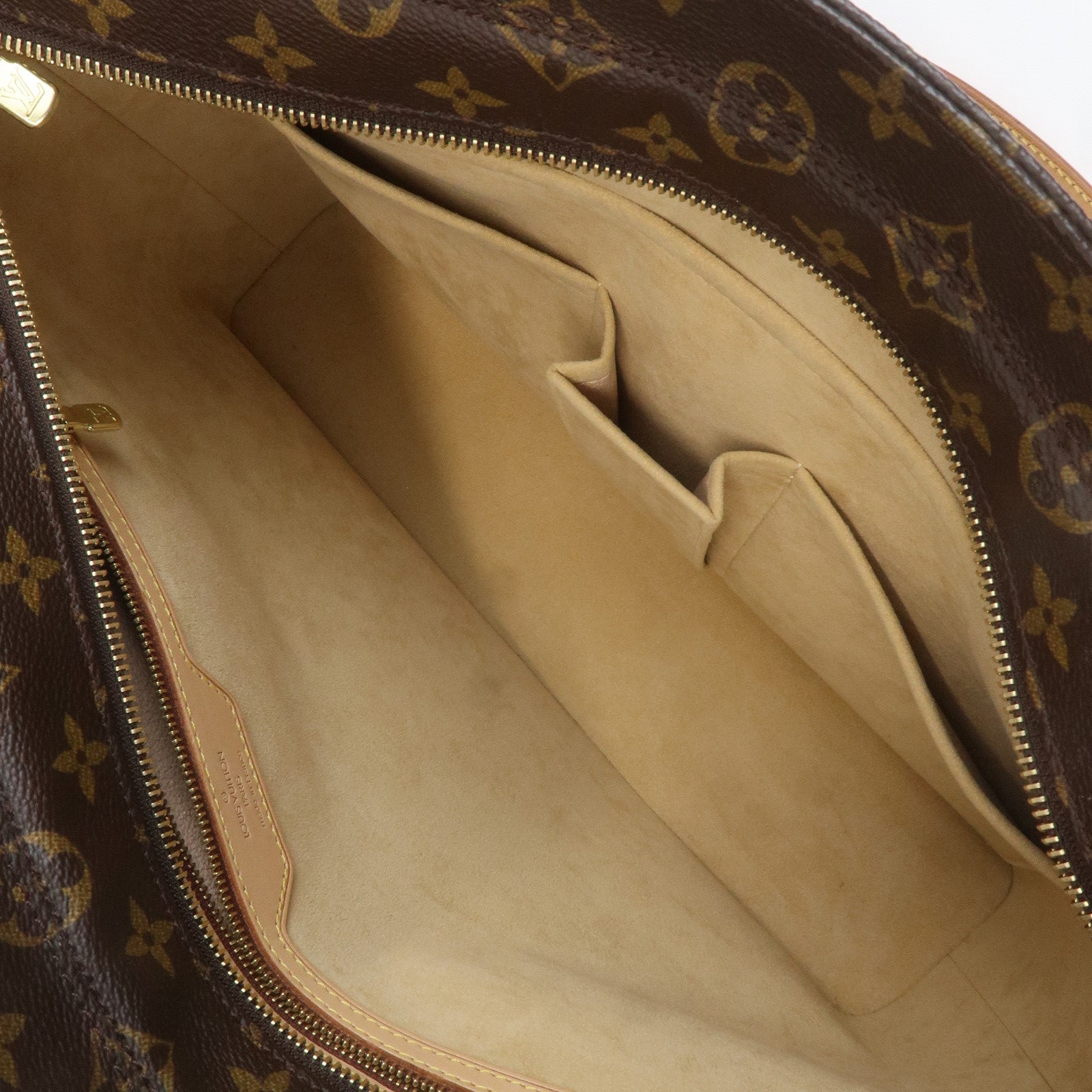 Louis Vuitton Monogram Luco Tote Bag Hand Bag Brown M51155