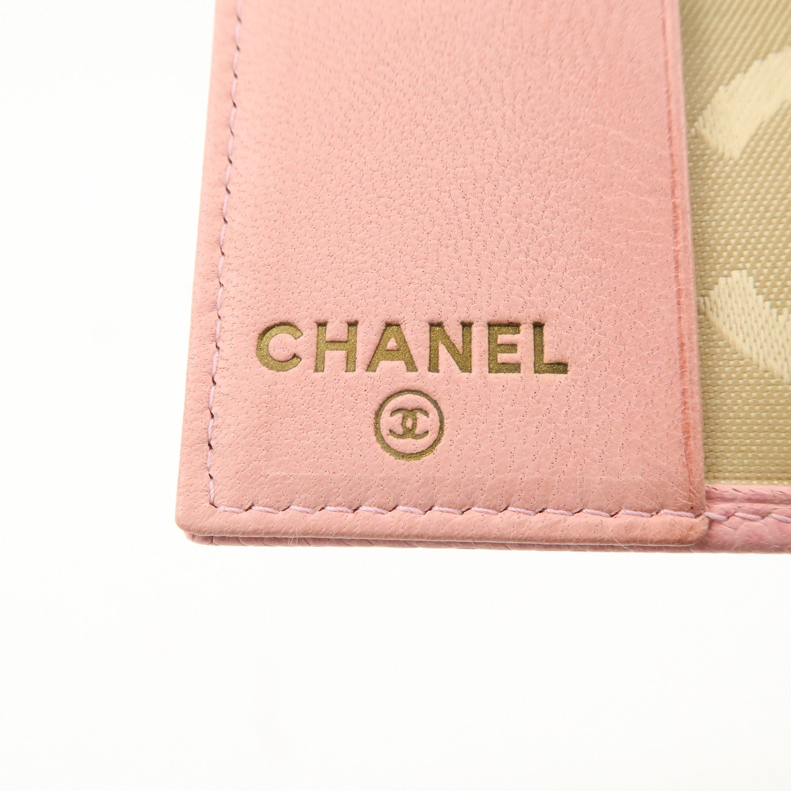 CHANEL COCO Mark Caviar Skin Agenda Cover Pink Used