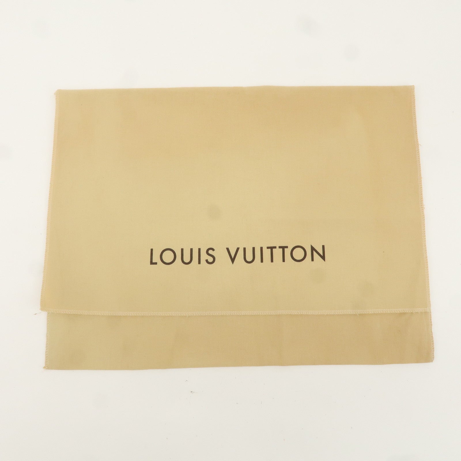 Louis Vuitton Set of 10 Dust Bag Storage Bag Drawstring Flap Beige