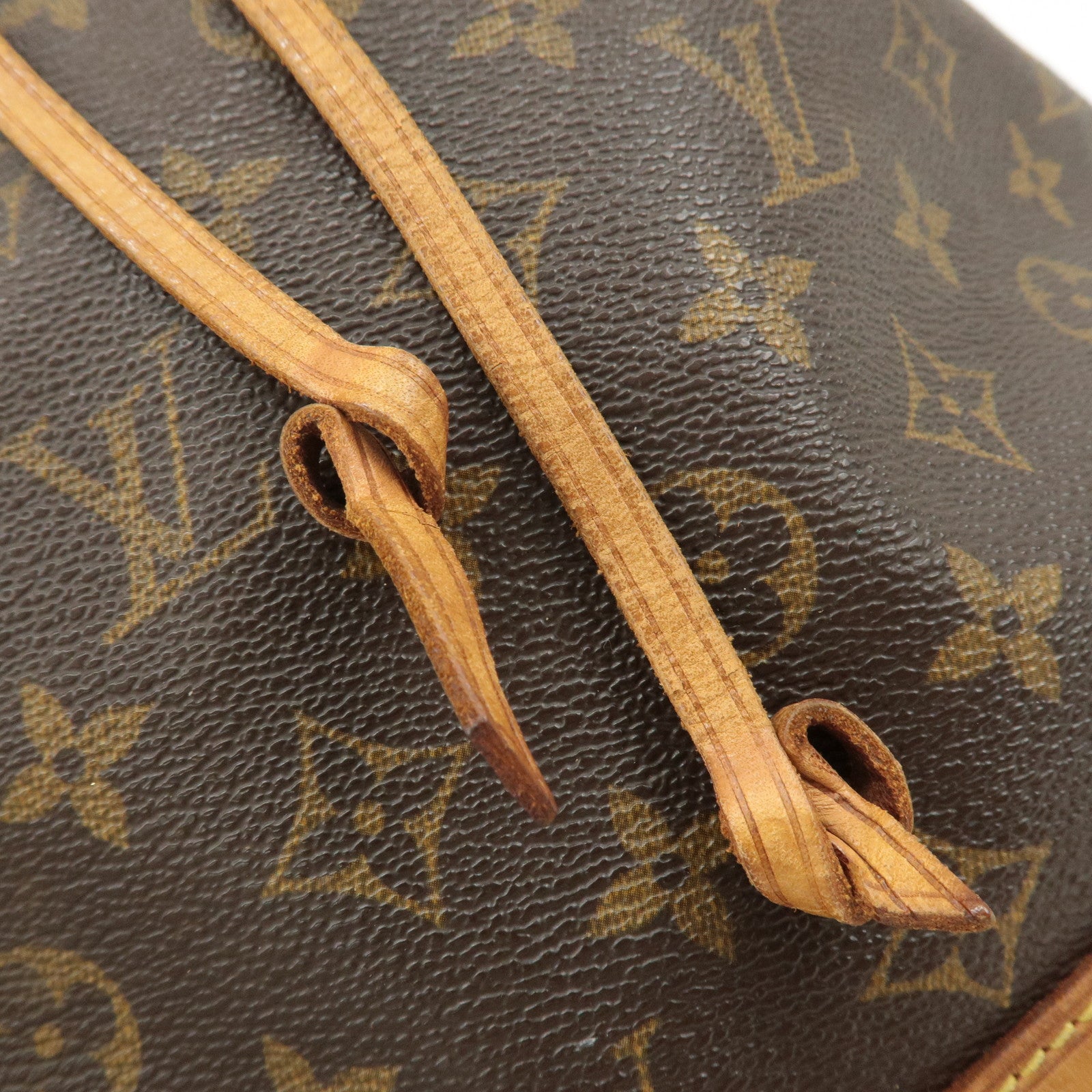 Louis Vuitton Monogram Noe Shoulder Bag Hand Bag Brown M42224 Used