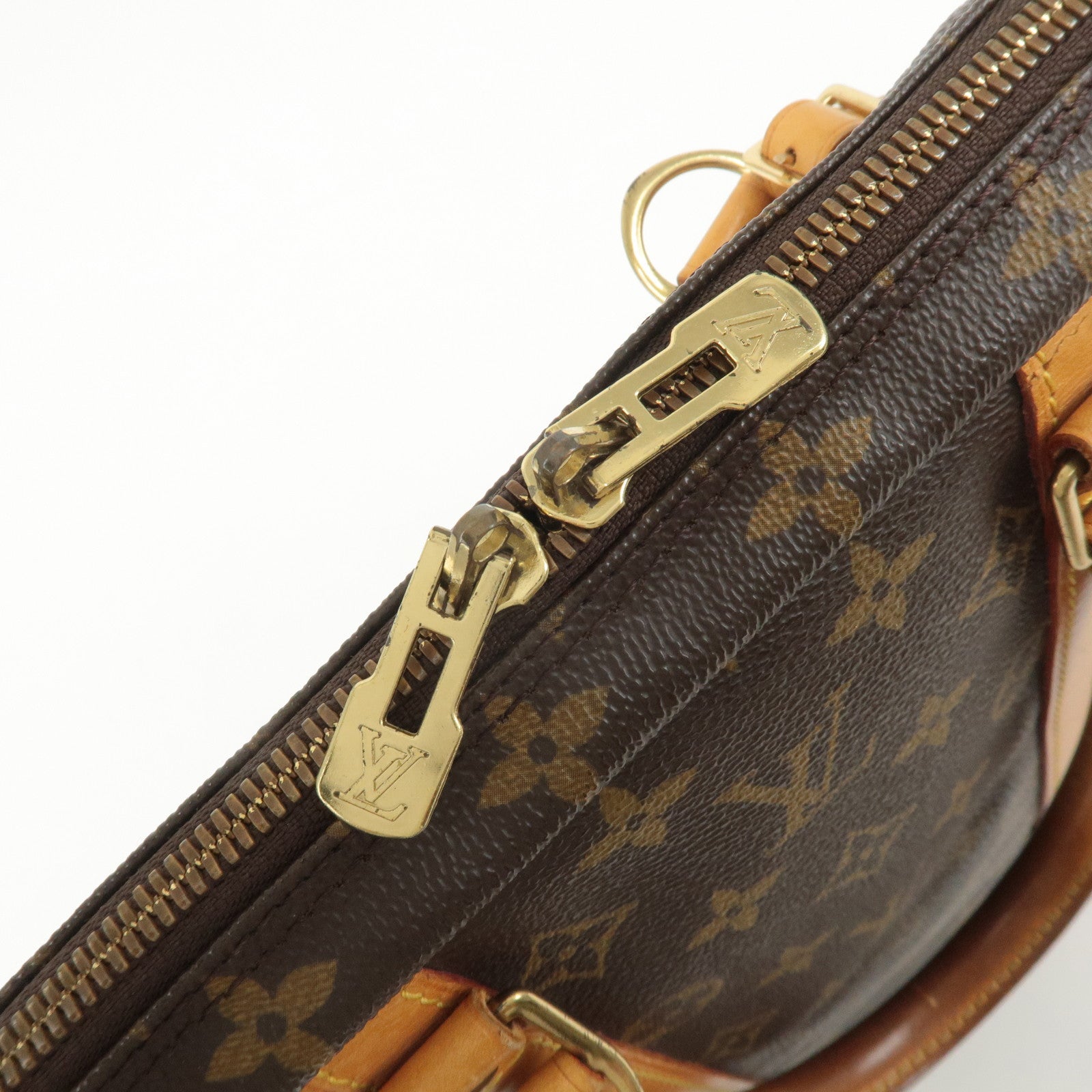 Louis Vuitton Monogram Porte Documents Voyage Bag M53361 Used