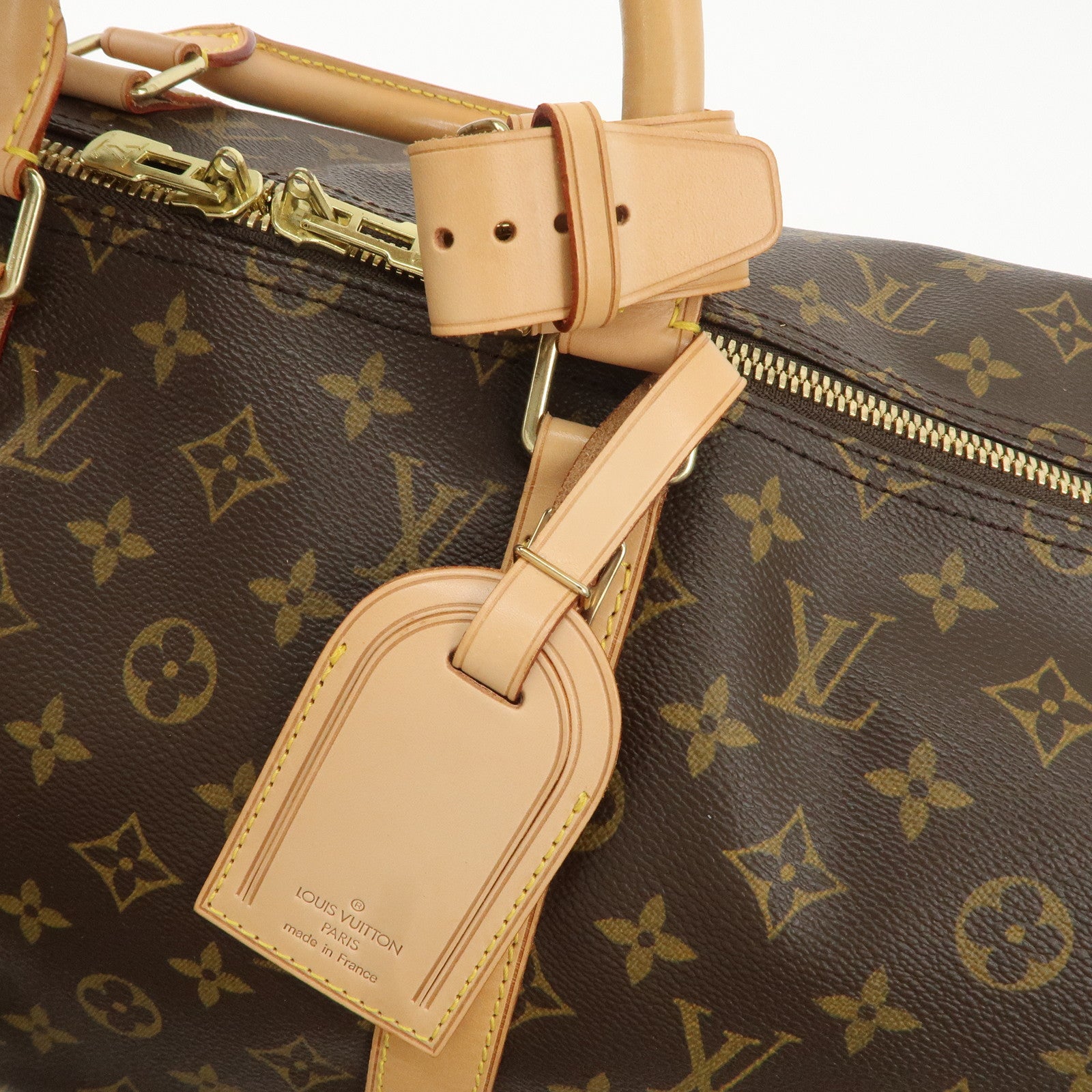 Louis Vuitton Monogram Keep All Bandouliere 50 Boston Bag M41416 Used