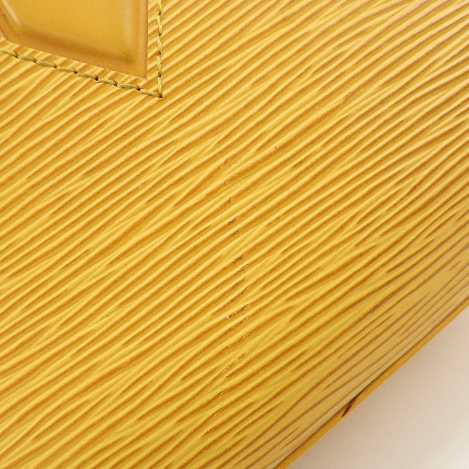 Louis Vuitton Epi Jasmine Hand Bag Tassilli Yellow M52089 Used