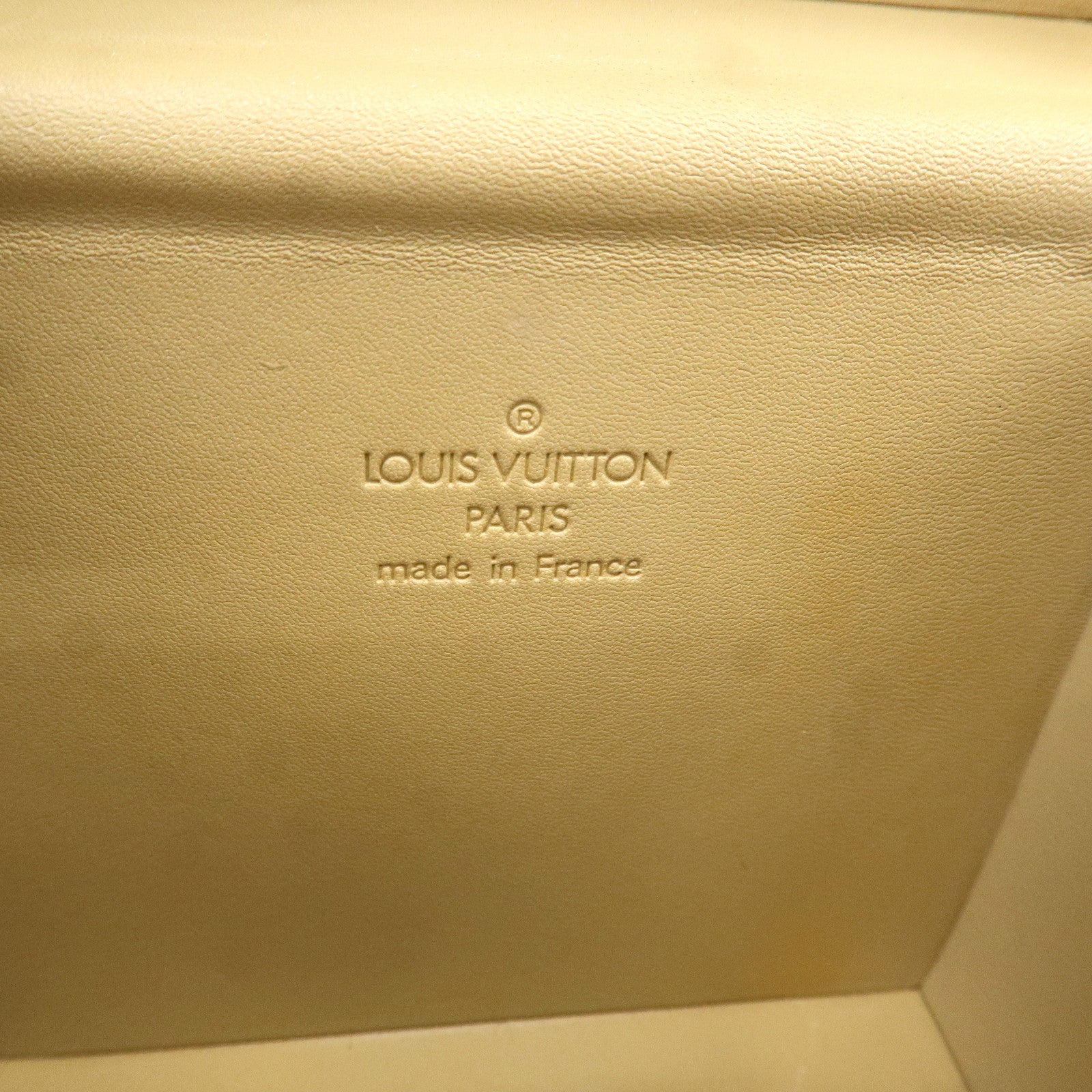 Louis Vuitton Monogram Verni Breaker Vanity Bag Beige M91002