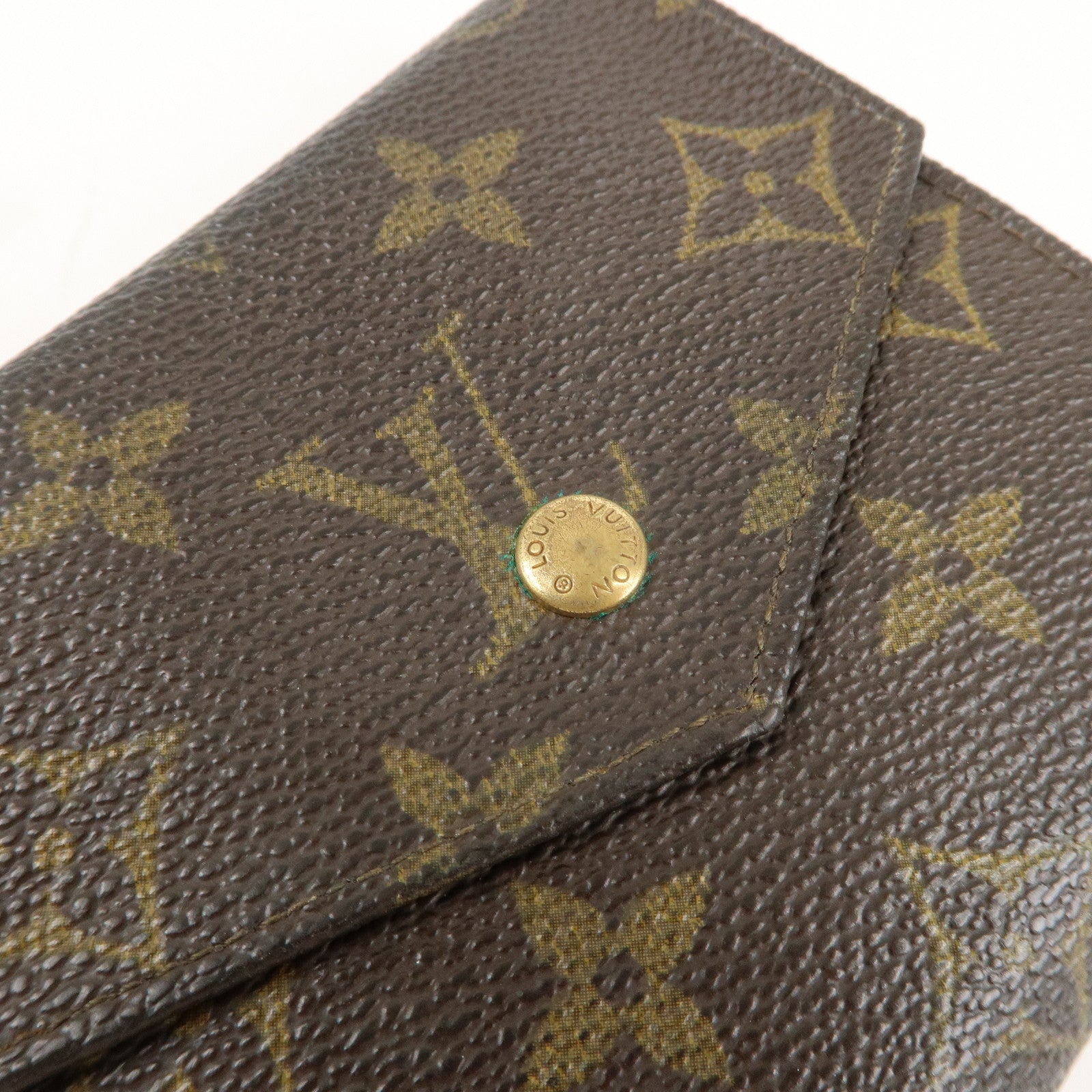 Louis Vuitton Monogram Set of 2 Bi-fold Wallet Brown M61660 M61654