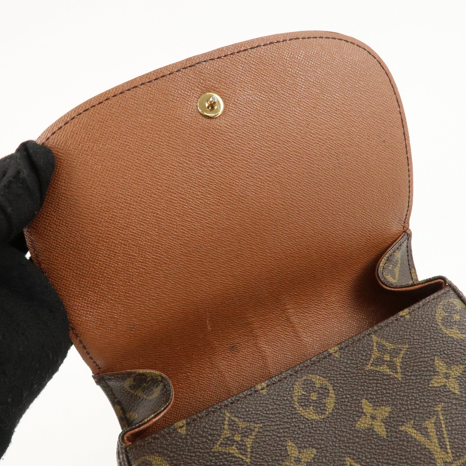 Louis Vuitton Monogram Mini Saint Cloud Shoulder Bag M51244