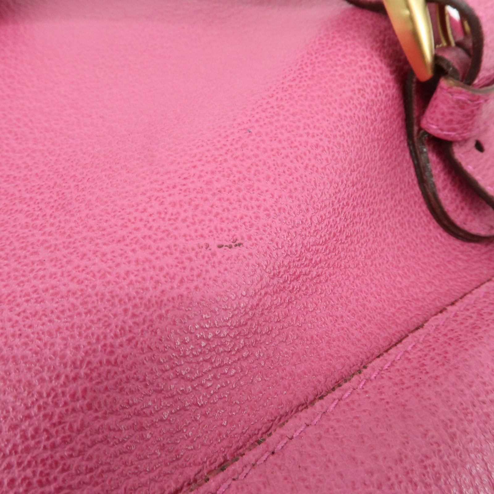 GUCCI Bamboo Suede Leather Back Pack Pink 003.2855.0043