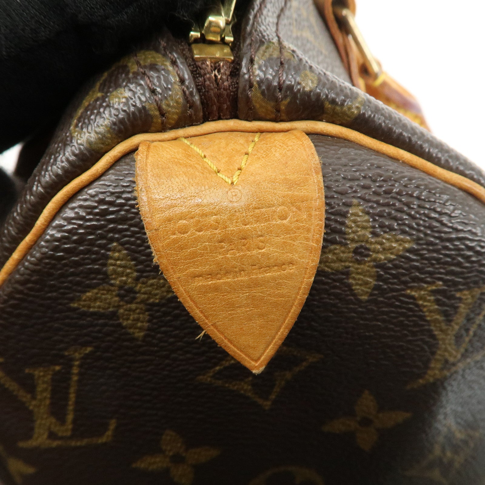 Louis Vuitton Monogram Speedy 25 Hand Bag Boston Bag M41528 Used