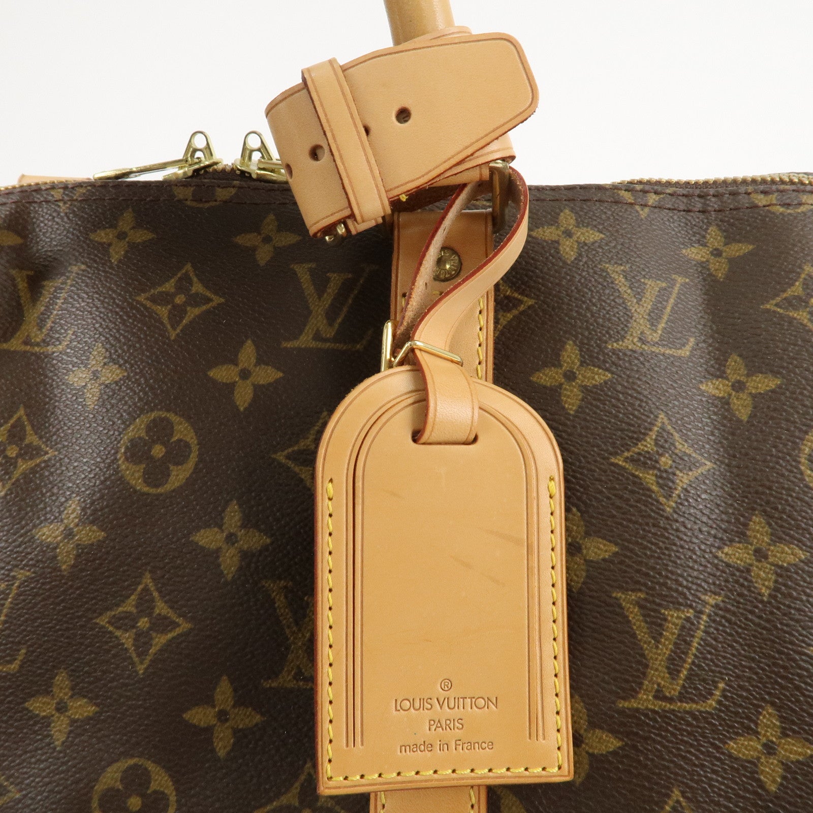 Louis Vuitton Monogram Keep All Bandouliere 50 Boston Bag M41416 Used