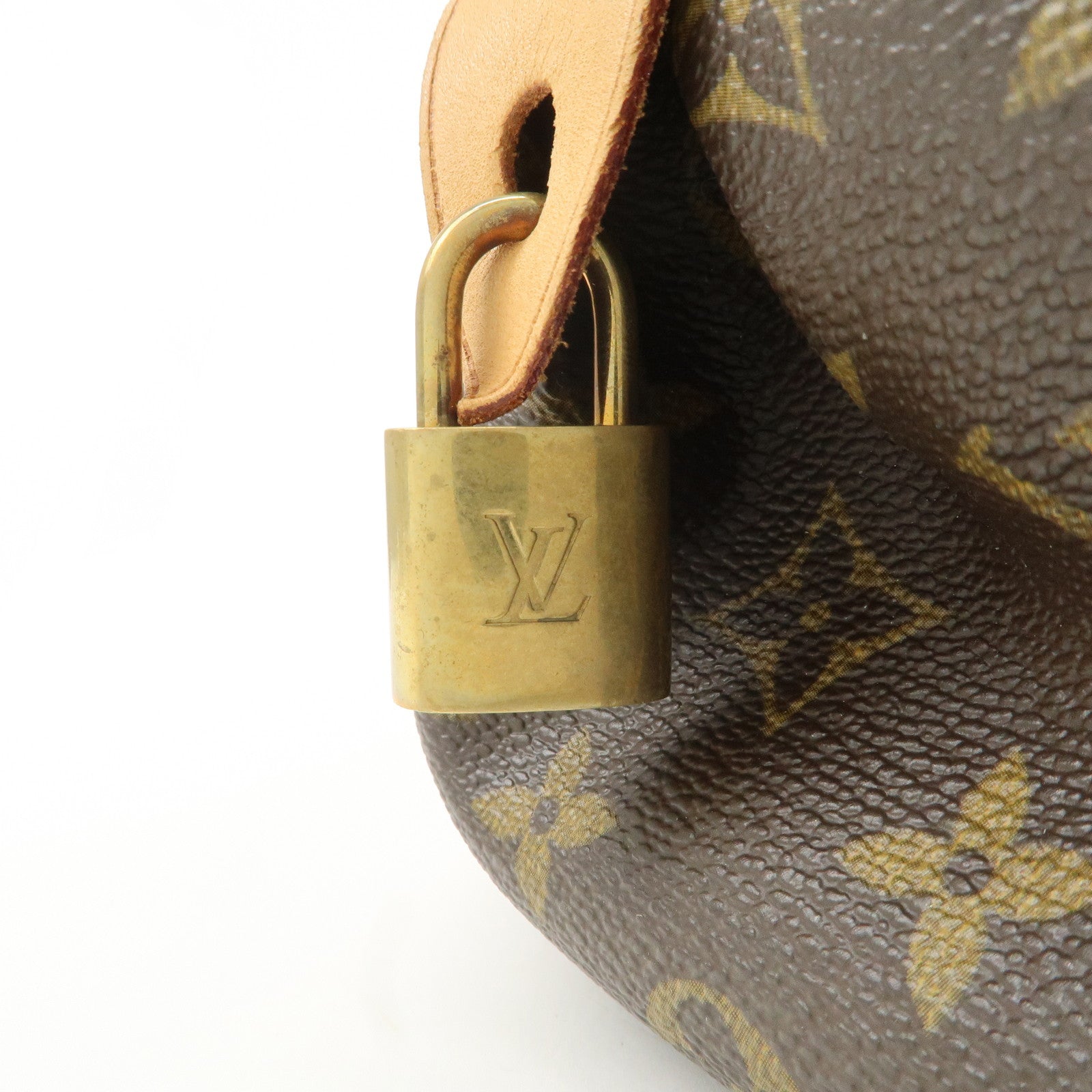 Louis Vuitton Monogram Montorgueil PM Hand Bag Brown M95565 Used