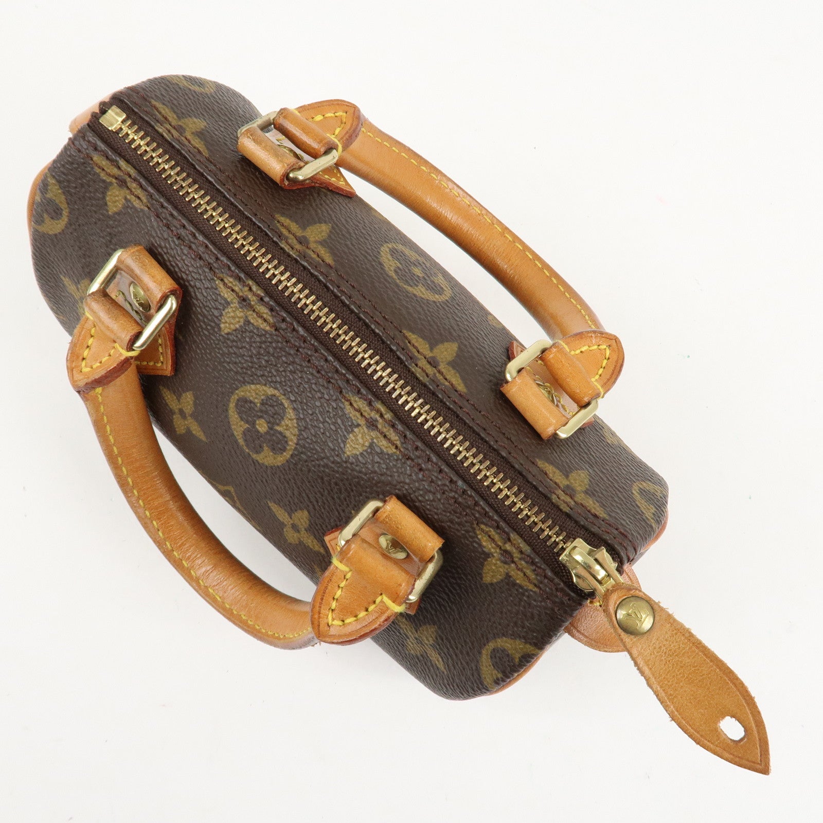 Louis Vuitton Monogram Mini Speedy 
Strap M41534 J75010