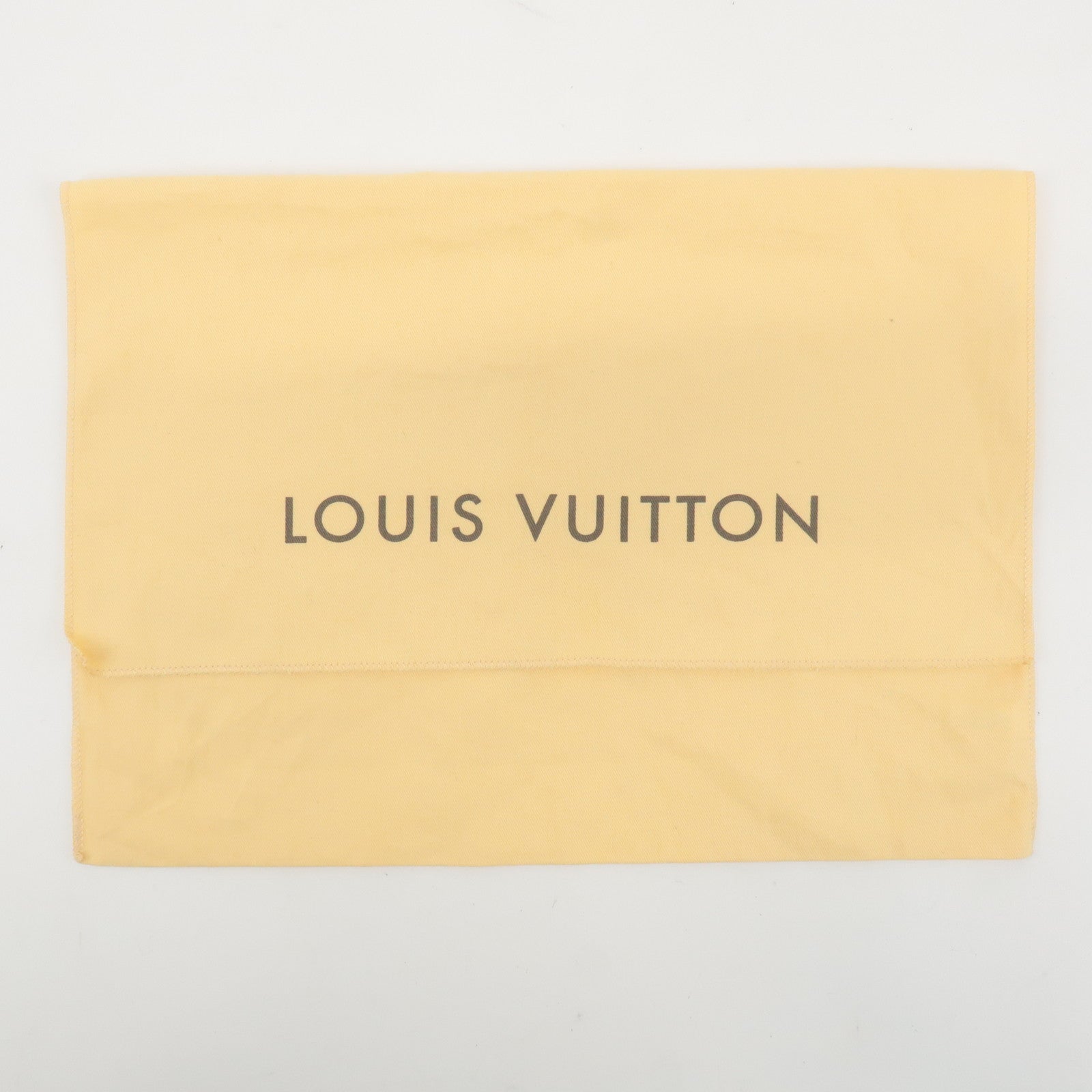 Louis Vuitton Set of 10 Storage Bag Dust Bag Flap Type Beige