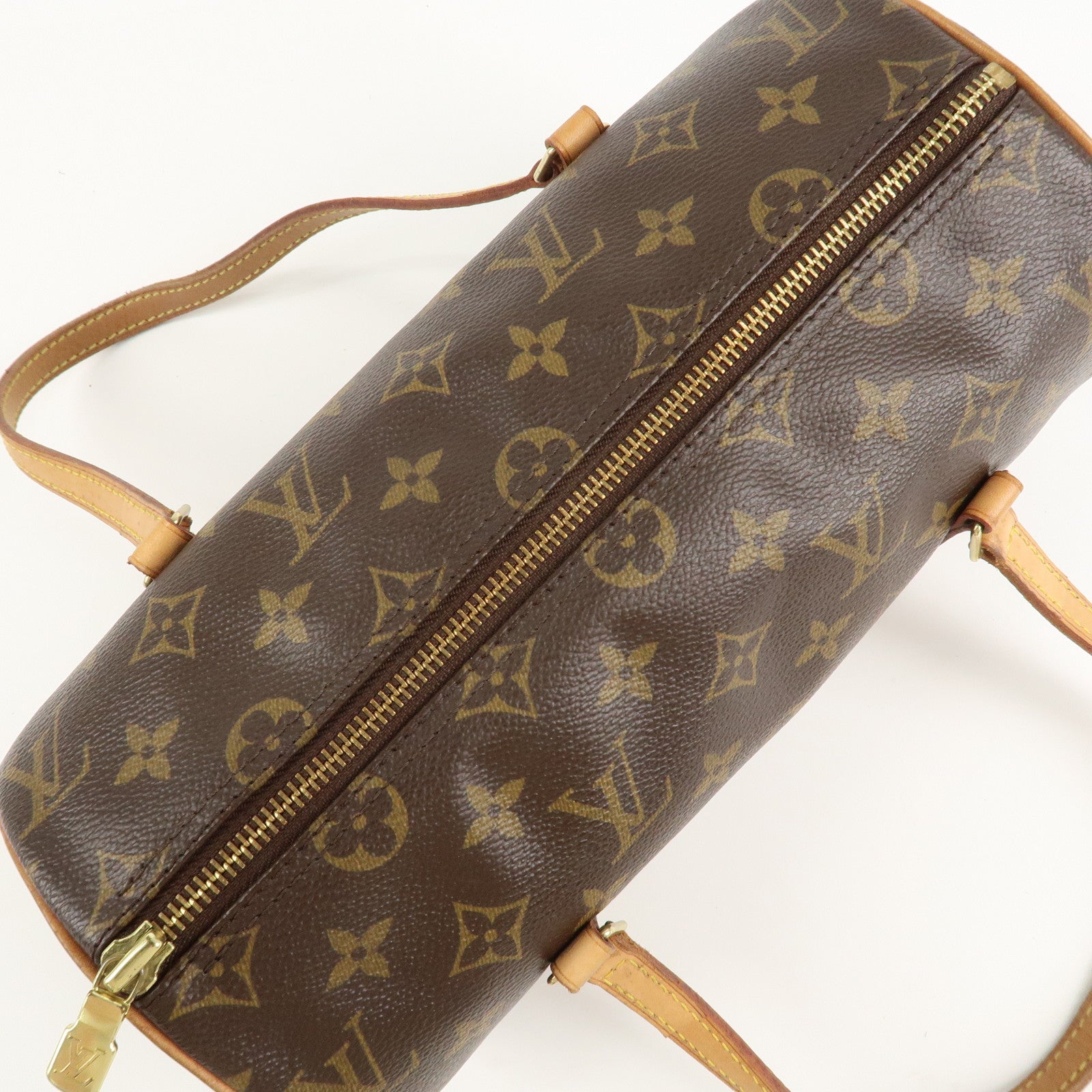 Louis Vuitton Monogram Papillon 30 Hand Bag New Style M51385 Used