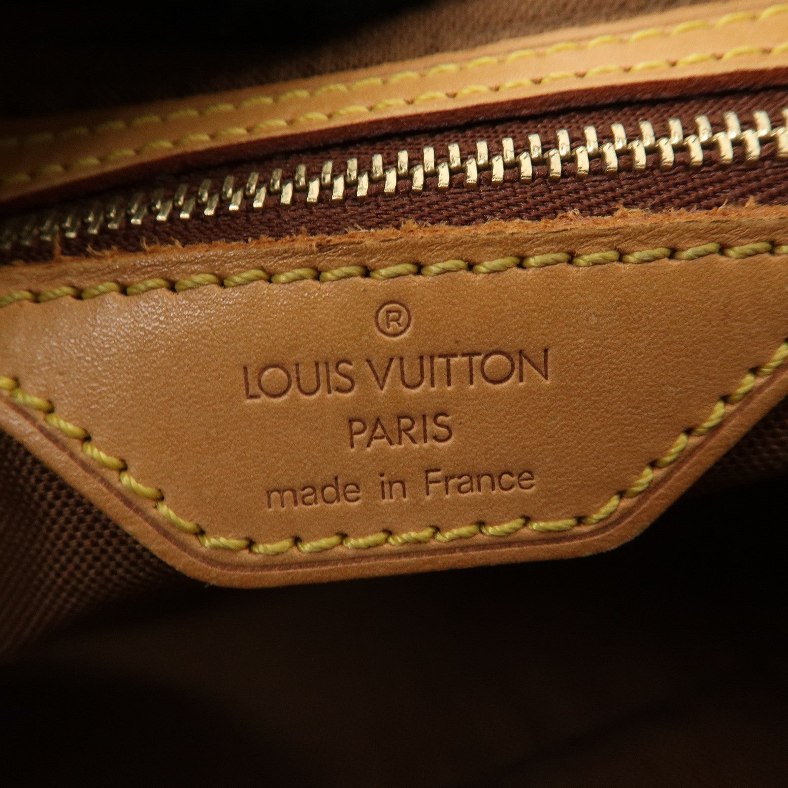 Louis Vuitton Monogram Trotteur Shoulder Bag Brown M51240