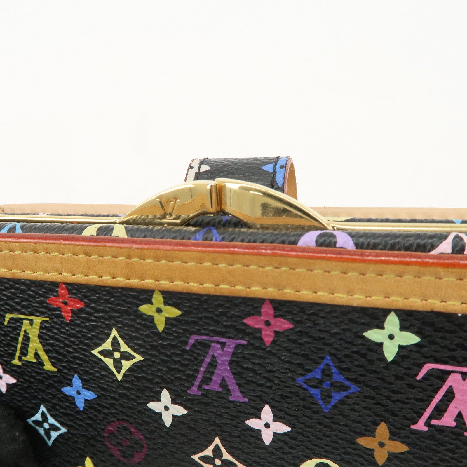 Louis Vuitton Monogram MultiColor Portefeuille Viennoi M92988 Used