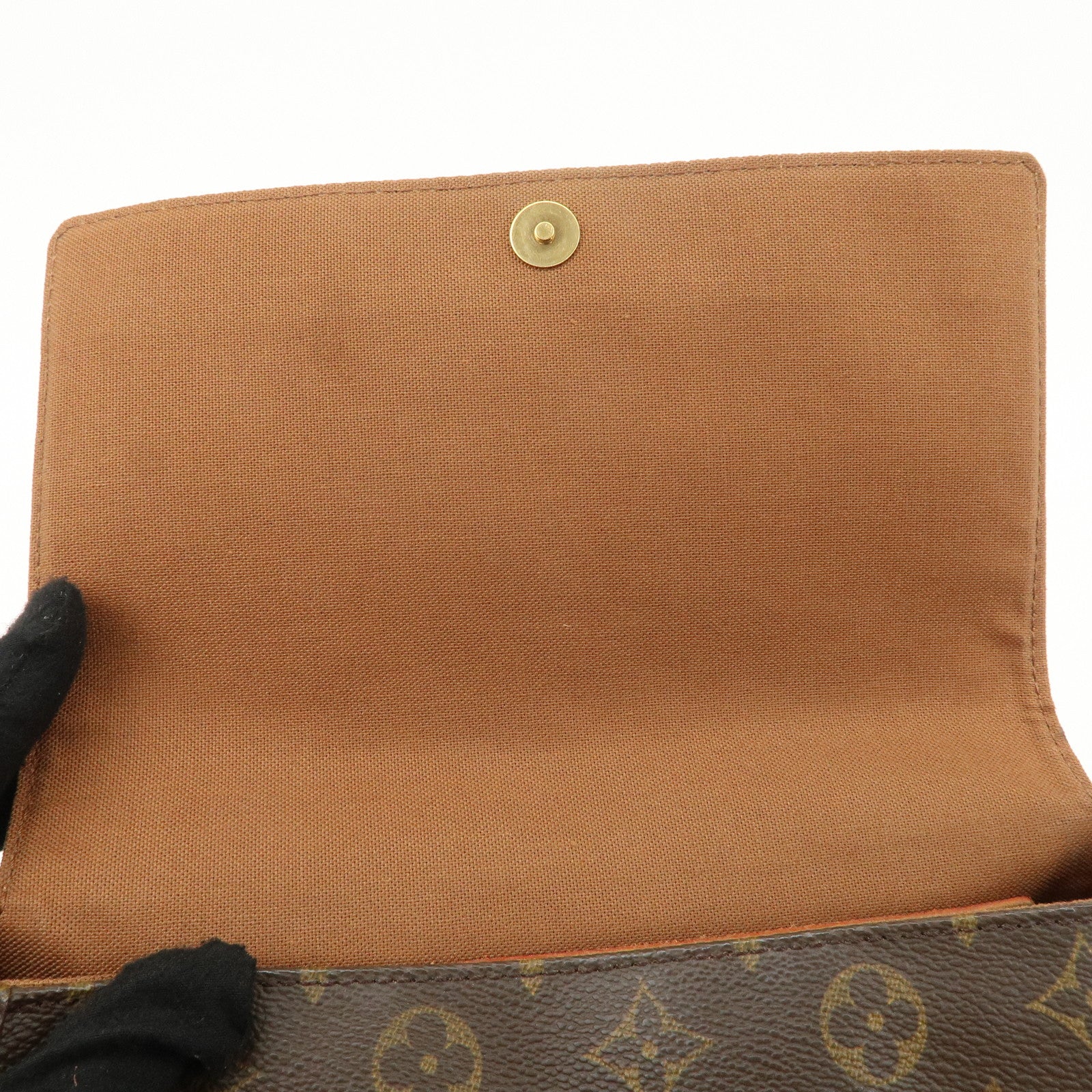 Louis Vuitton Monogram Mini Looping Shoulder Bag Hand Bag M51147 Used