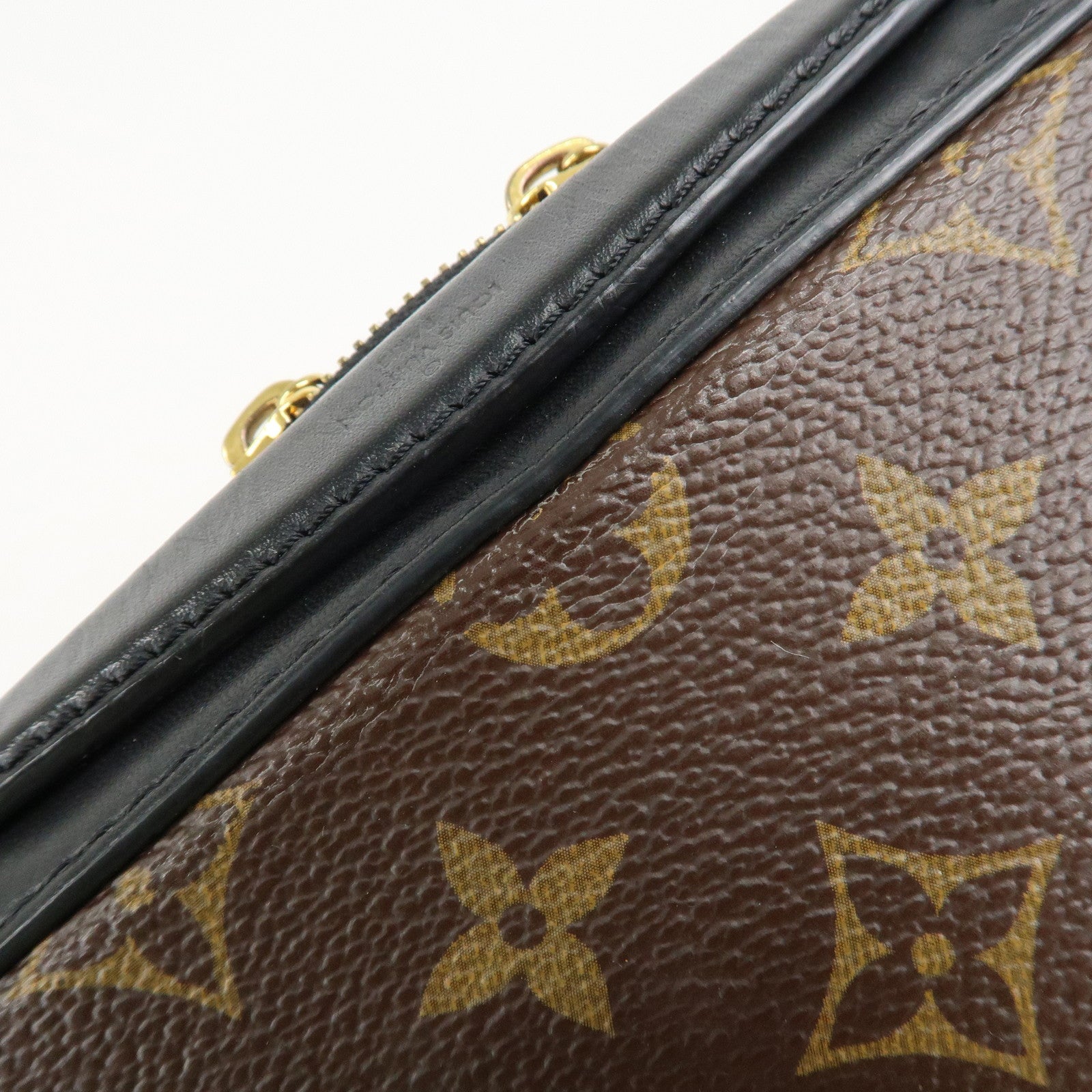 Louis Vuitton Monogram Saintonge Shoulder Bag Brown M43555 Used