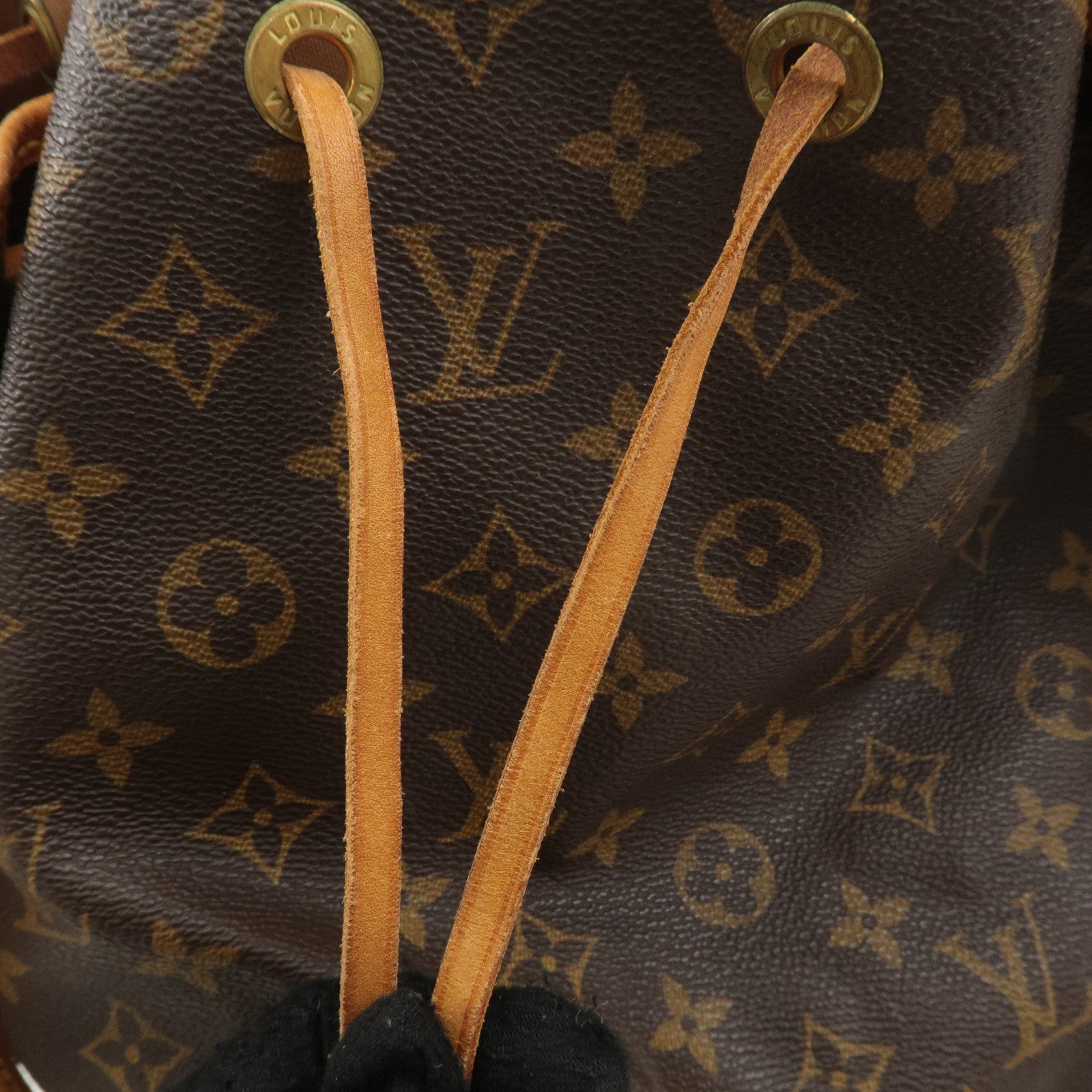 Louis Vuitton Monogram Noe Shoulder Bag Hand Bag Brown M42224