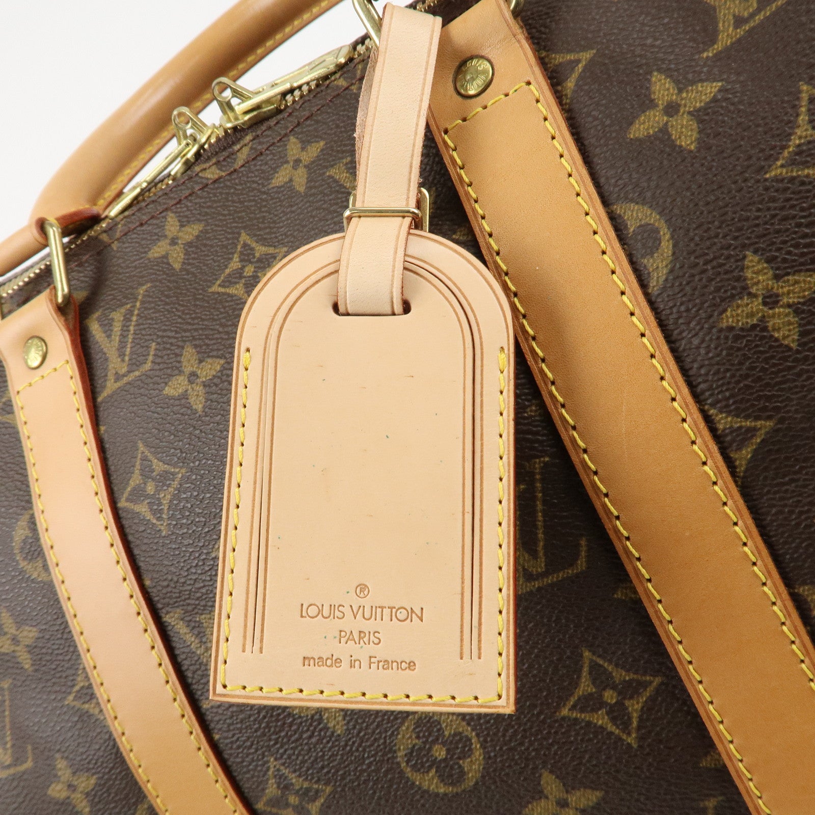 Louis Vuitton Monogram Keep All Bandouliere 50 Boston Bag M41416