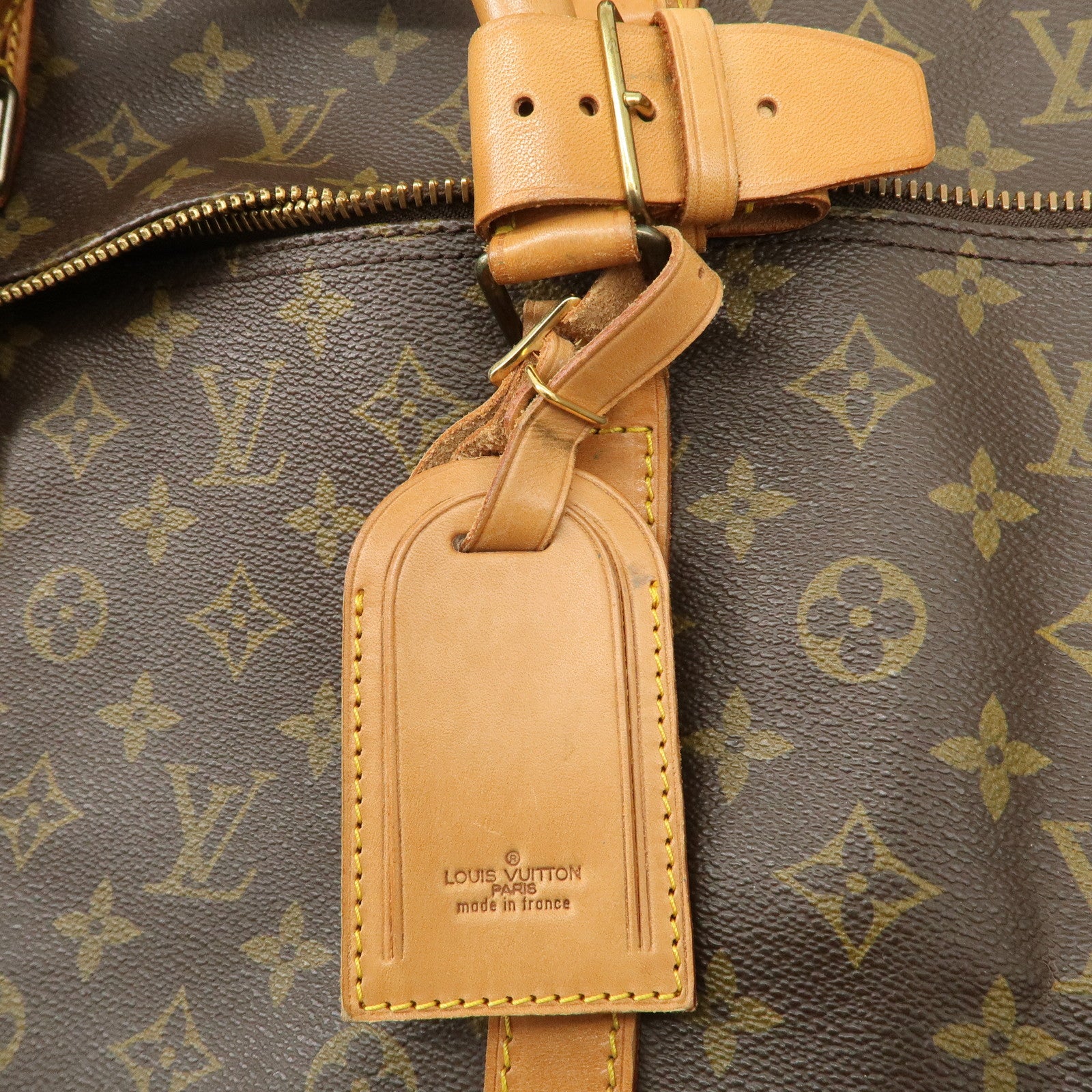 Louis Vuitton Monogram Keep All Bandouliere 60 Boston Bag M41412 Used